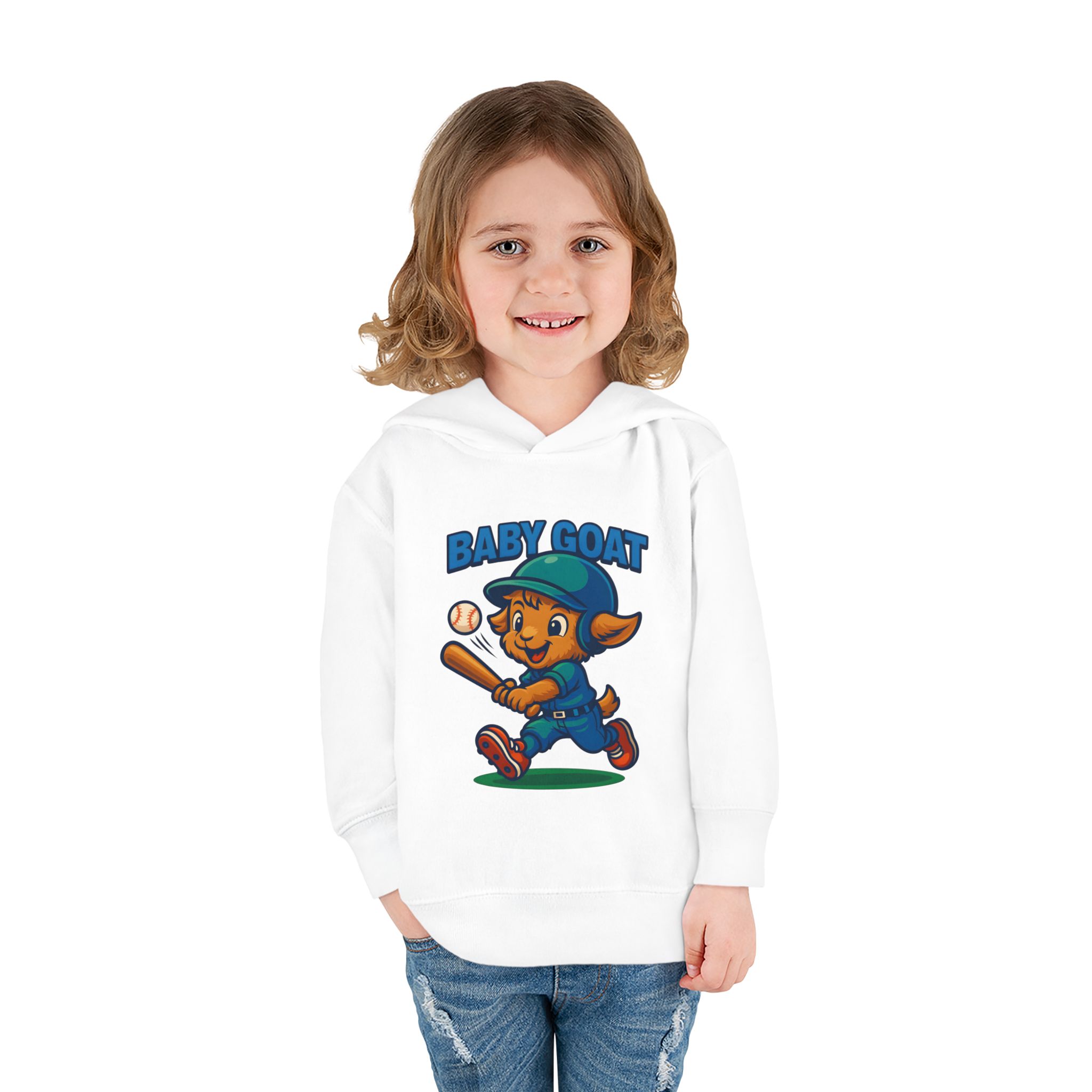 Gen Alpha Slugger Toddler Pullover Fleece Hoodie - Image 4