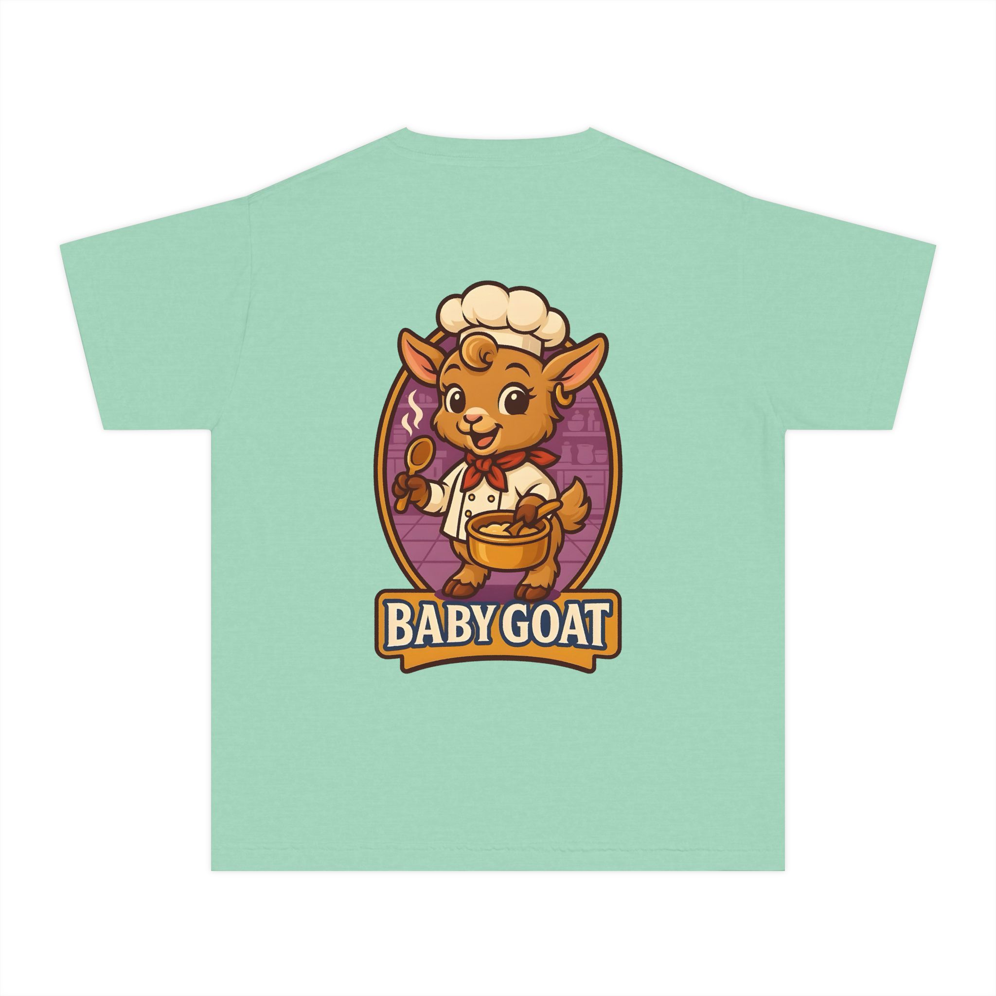 Baby Goat Kids T‑Shirt — Cute Chef Kid Tee for Toddlers & Little Foodies - Image 5