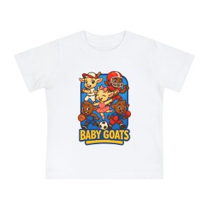 The Little Champs Crew Baby Goats Sports Tee — Cute Kids Short Sleeve Shirt