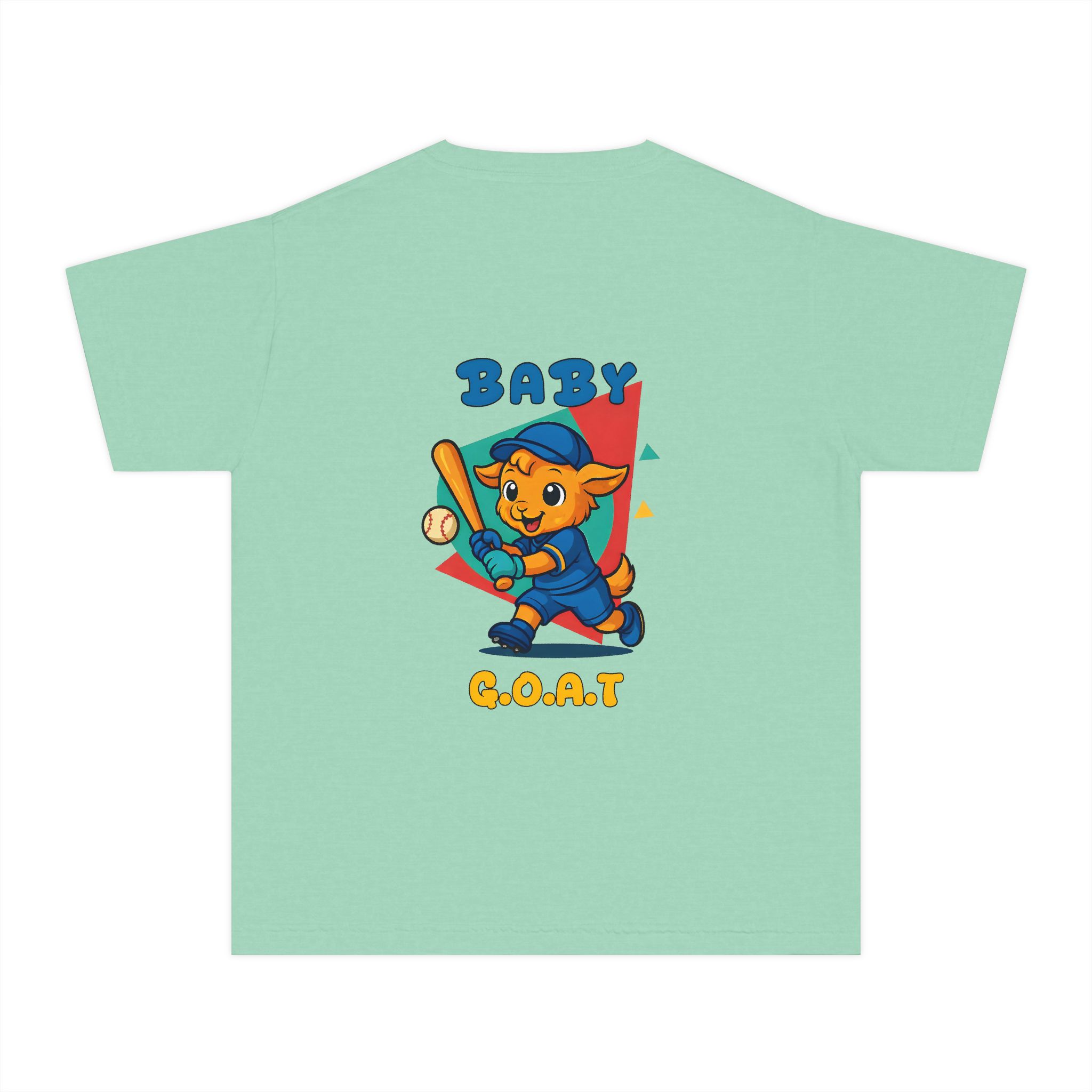 Barry the Slugger Baby G.O.A.T. Youth Baseball Tee - Image 5