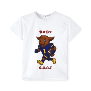 Davon The Touchdown Star In Action Kids Jersey — "Baby G.O.A.T." Football Player Toddler Tee