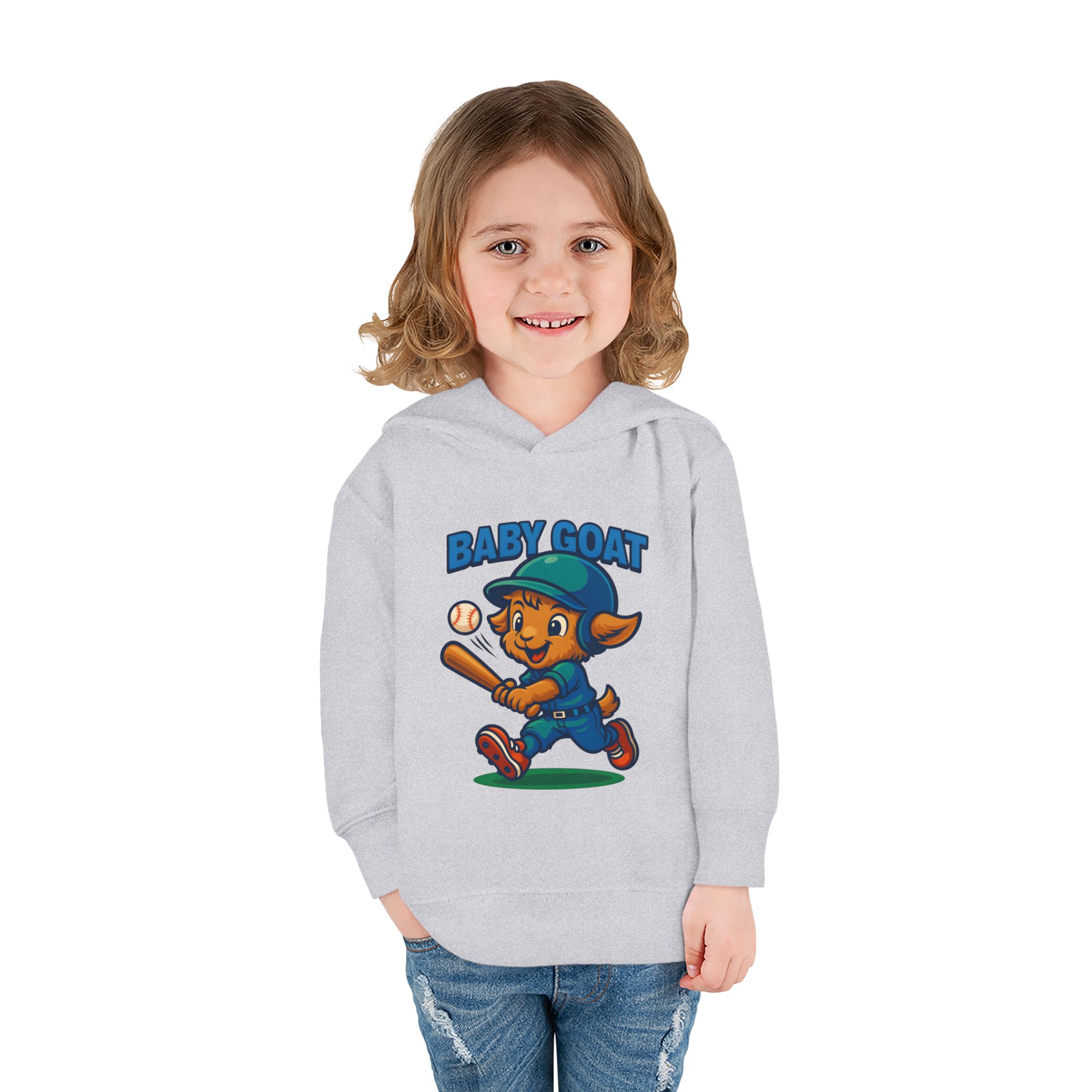 Gen Alpha Slugger Toddler Pullover Fleece Hoodie - Image 8