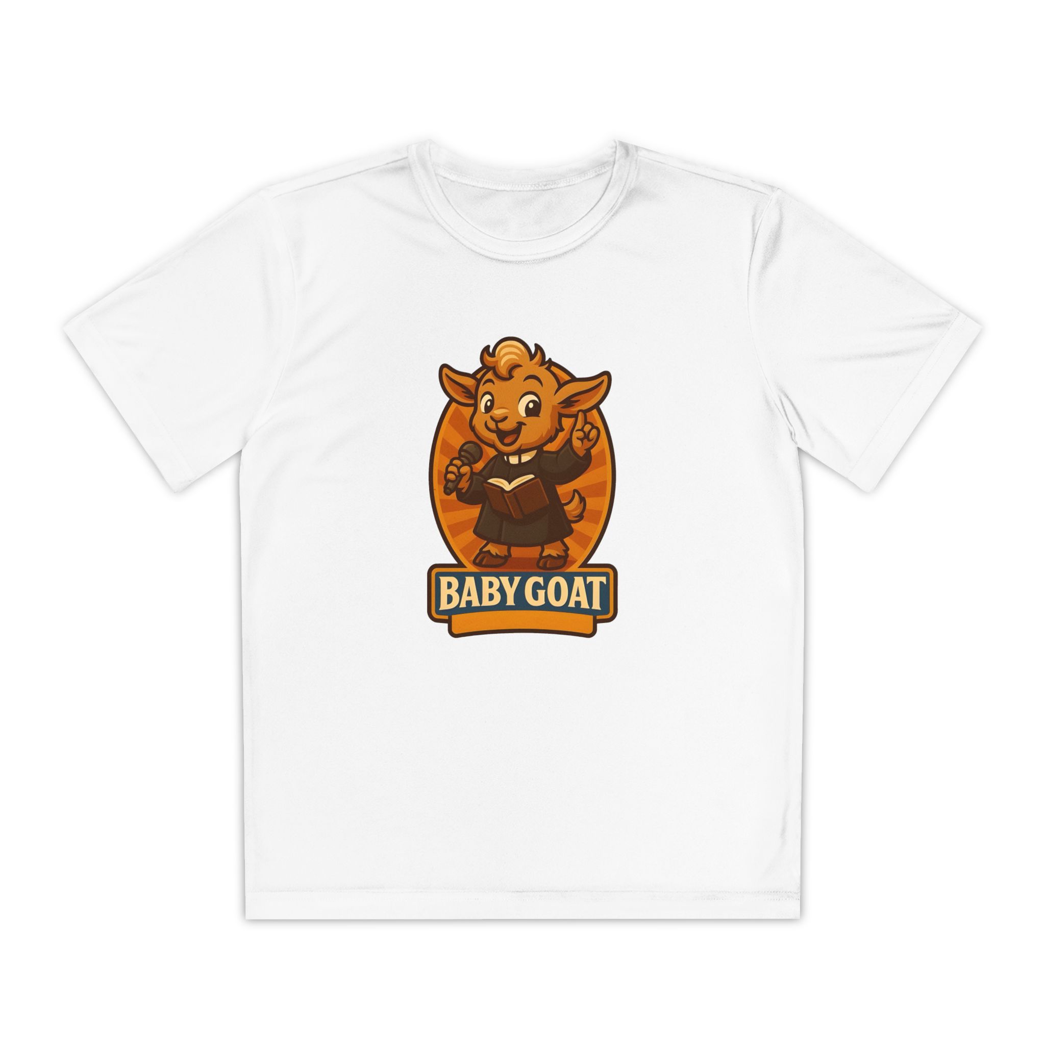 Baby Goat Kids T‑Shirt — Cute Youth Competitor Tee