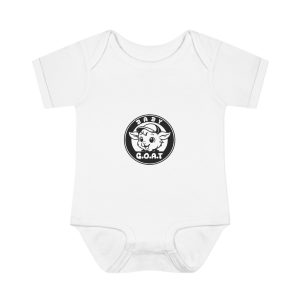 Baby G.O.A.T – Classic Edition Baby Bodysuit — 'Baby G.O.A.T.' Cute Goat Logo Infant Onesie
