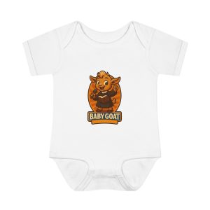 Baby Goat Infant Bodysuit – Cute Cartoon Kid Goat Graphic