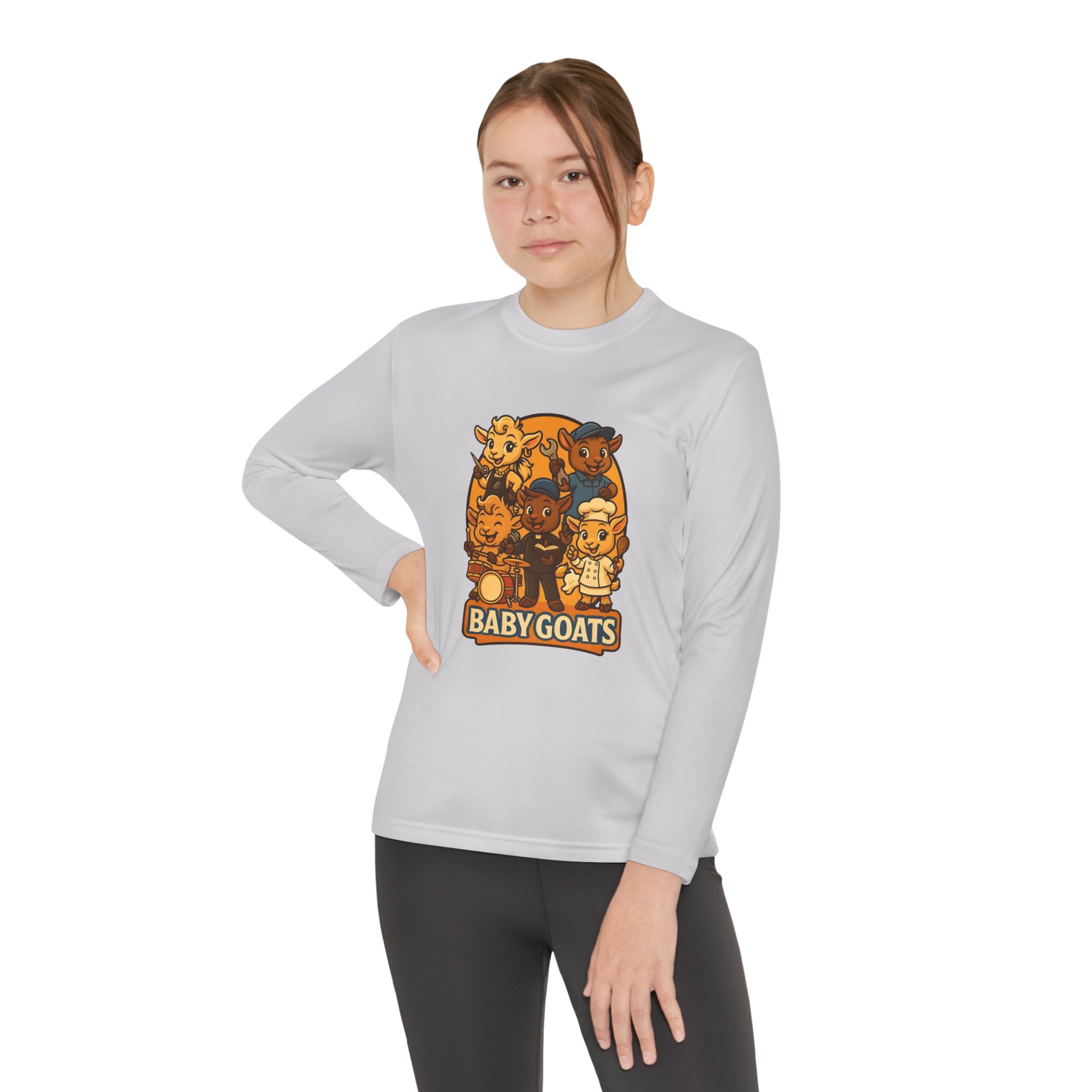 Youth Long Sleeve Competitor Tee - Image 8