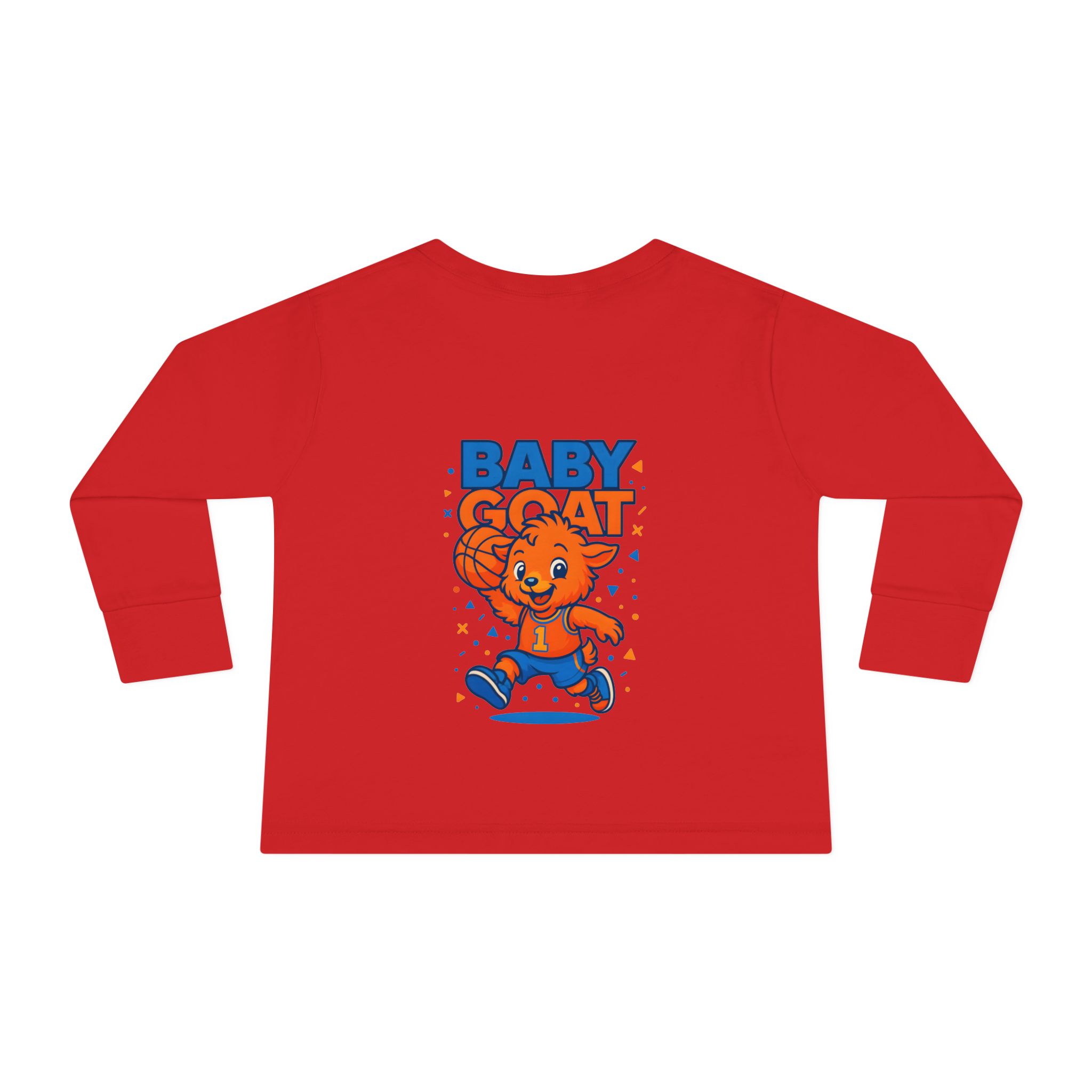 Baby G.O.A.T – MJ Toddler Long Sleeve Tee - Image 14