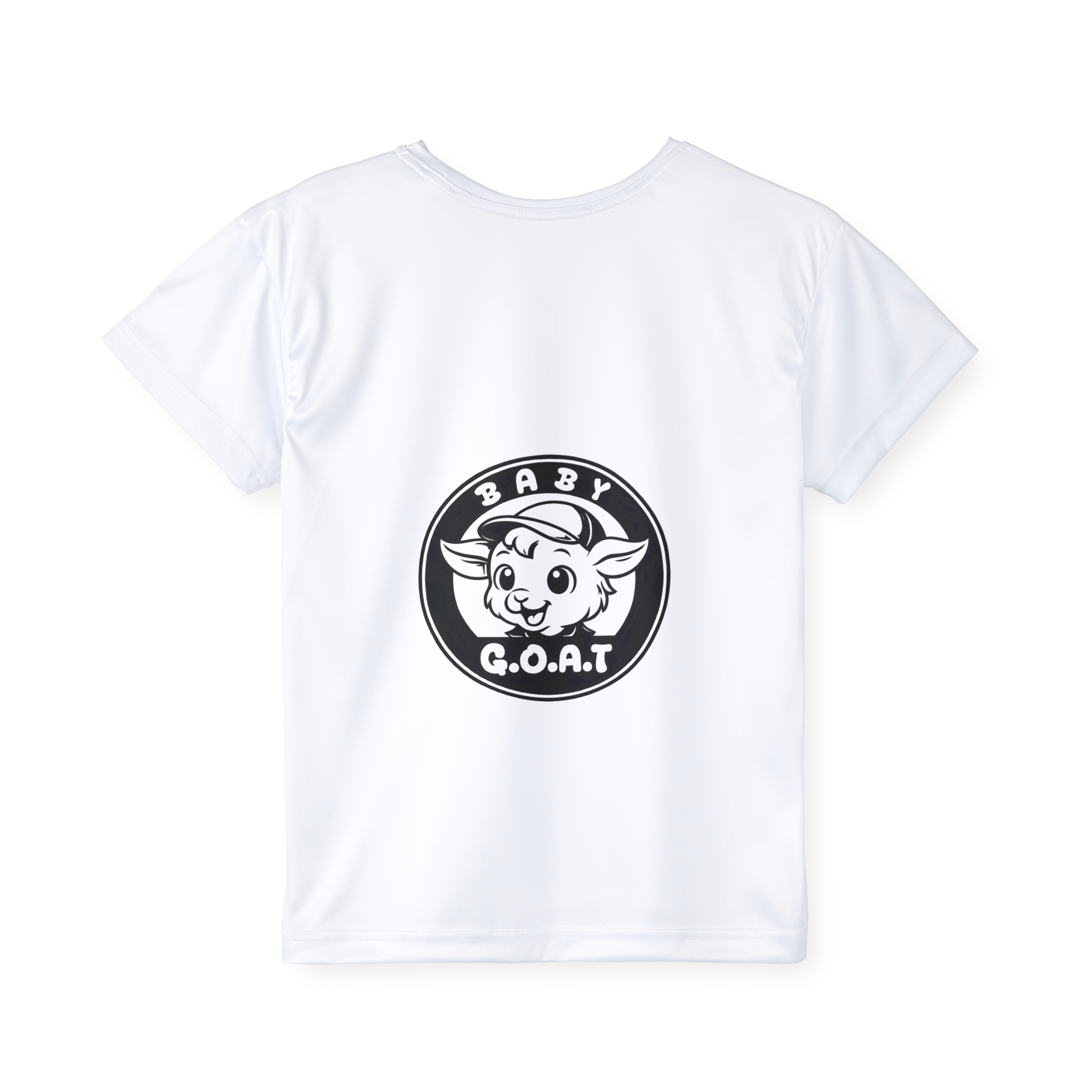 Baby G.O.A.T – Classic Edition Kids Jersey — 'Baby G.O.A.T.' Sports Tee (Youth Athletic Shirt) - Image 2