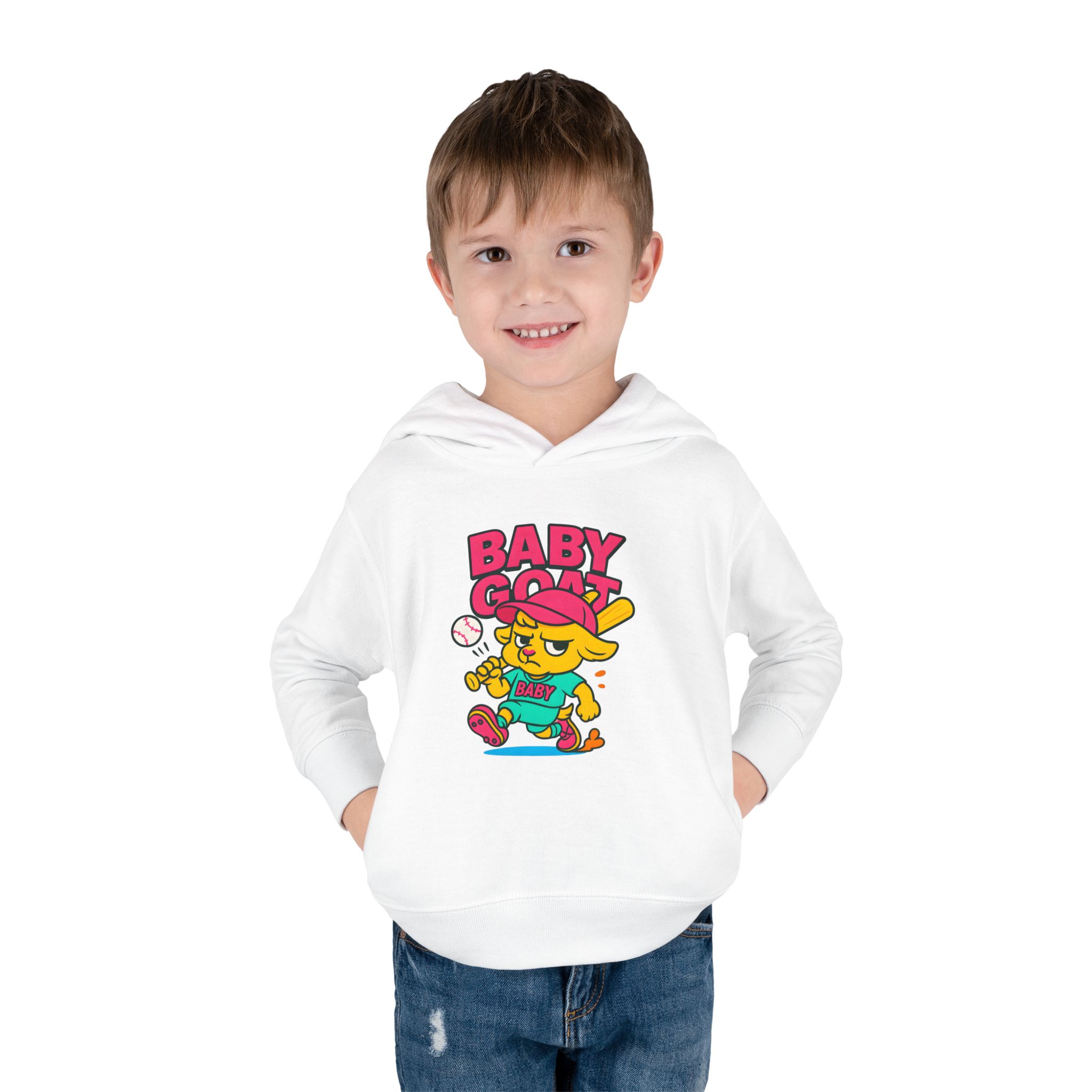 Skye the Cool Queen Toddler Pullover Fleece Hoodie - Image 3
