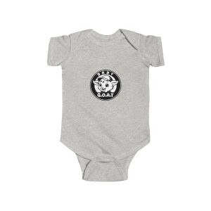 Baby G.O.A.T – Classic Edition Baby G.O.A.T. Bodysuit – Cute Goat Graphic Infant Onesie