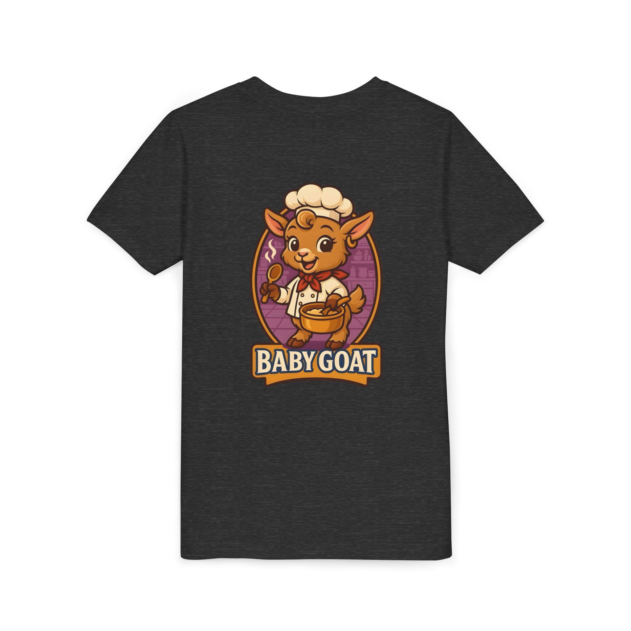 Youth Tee — Cute 'Baby Goat' Chef Kids T‑Shirt - Image 12