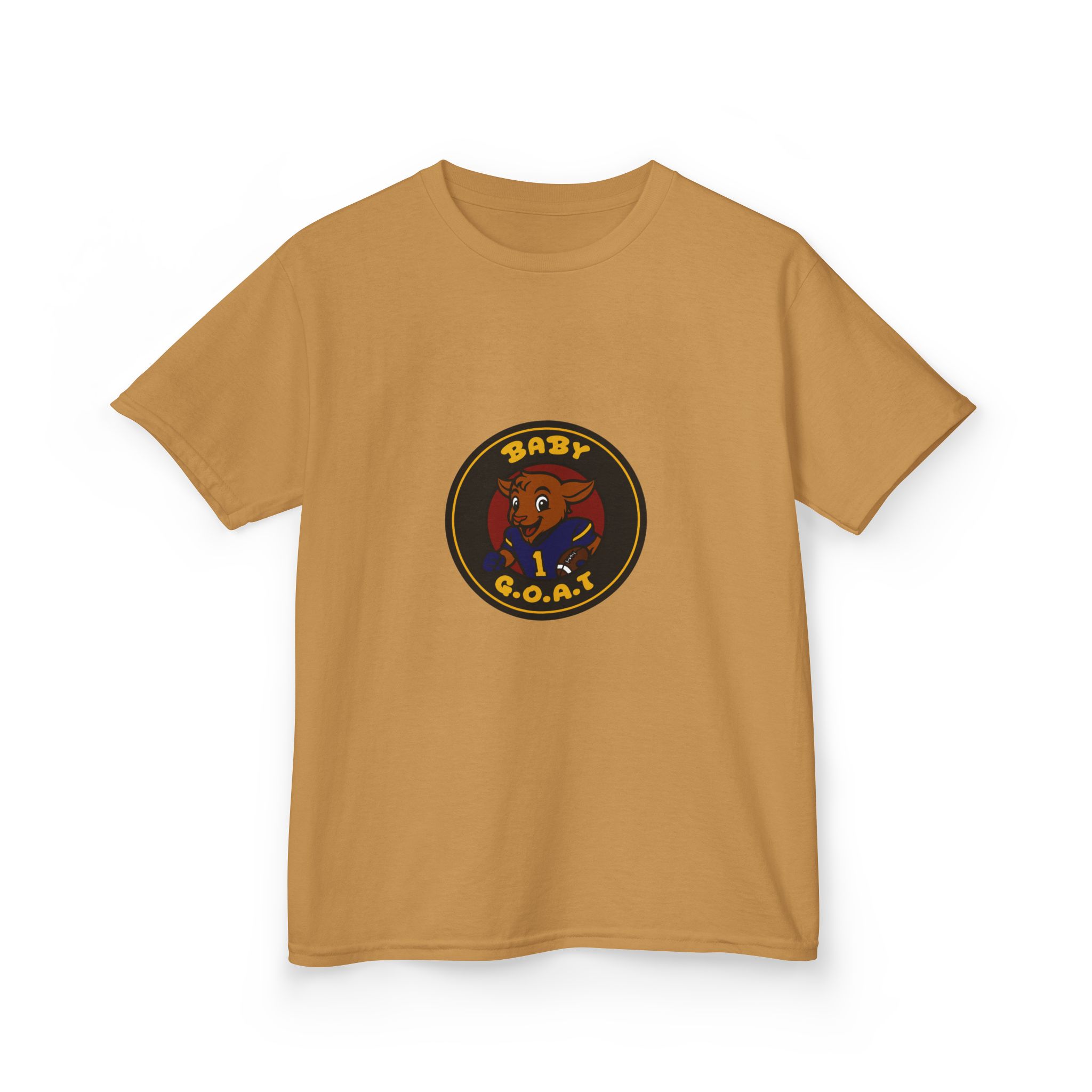 Davon The Touchdown Star Kids T-Shirt — "Baby G.O.A.T." Cartoon Goat Graphic Tee - Image 7