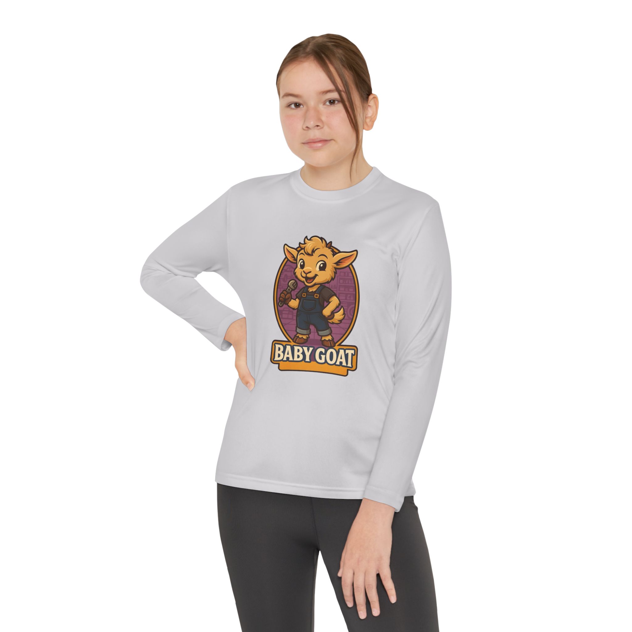 Youth Long Sleeve Competitor Tee - Image 4