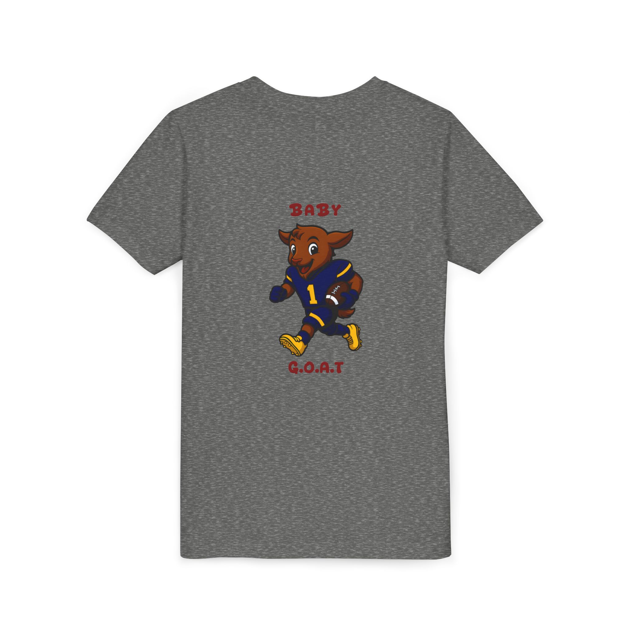 Davon The Touchdown Star In Action Youth Tee — "Baby G.O.A.T." Cute Football Goat Kids T‑Shirt - Image 8