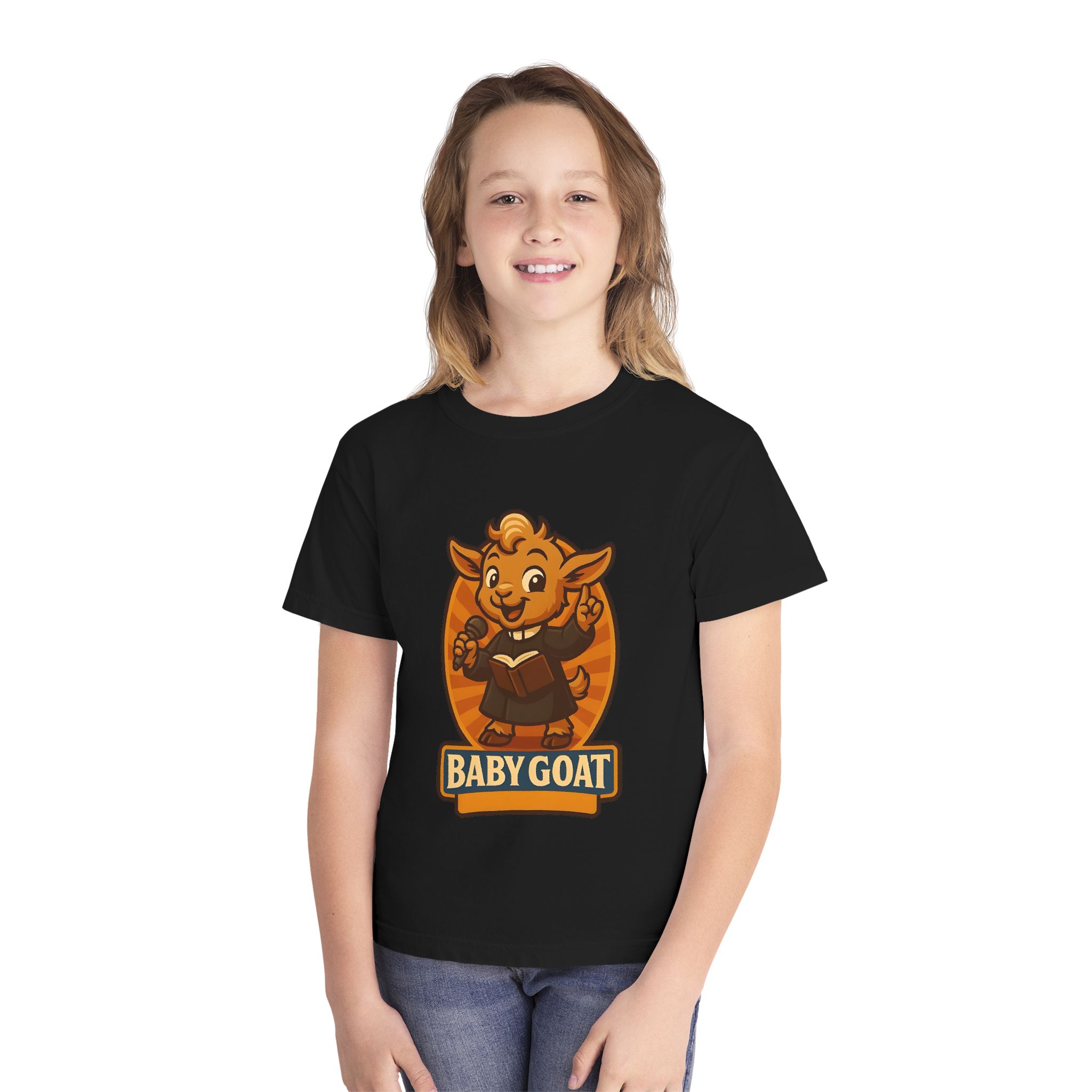 Baby Goat Youth Tee — Cute Singing Goat Kids Shirt - Image 12