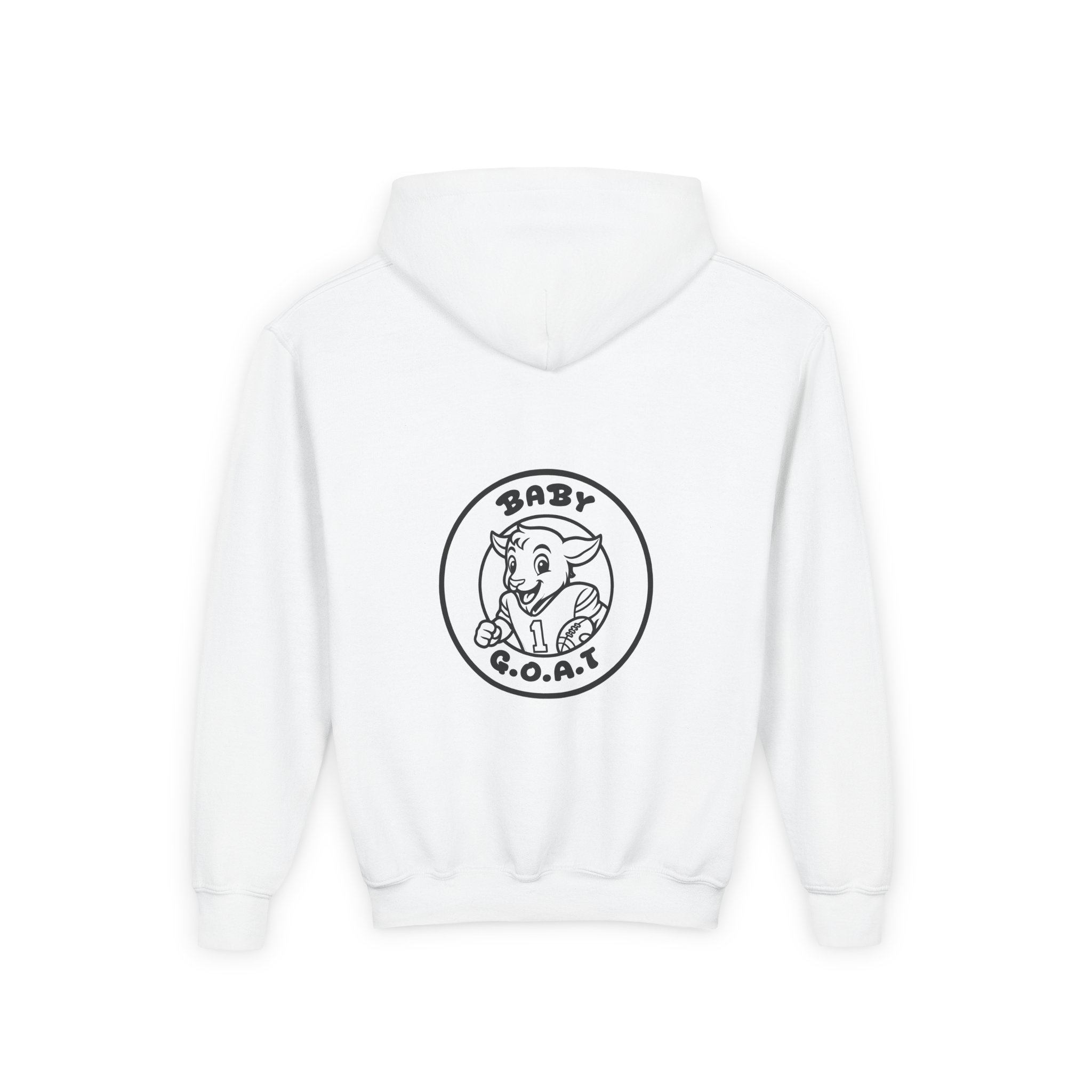 The Touchdown Star Youth Heavy Blend Hooded Sweatshirt - Image 2