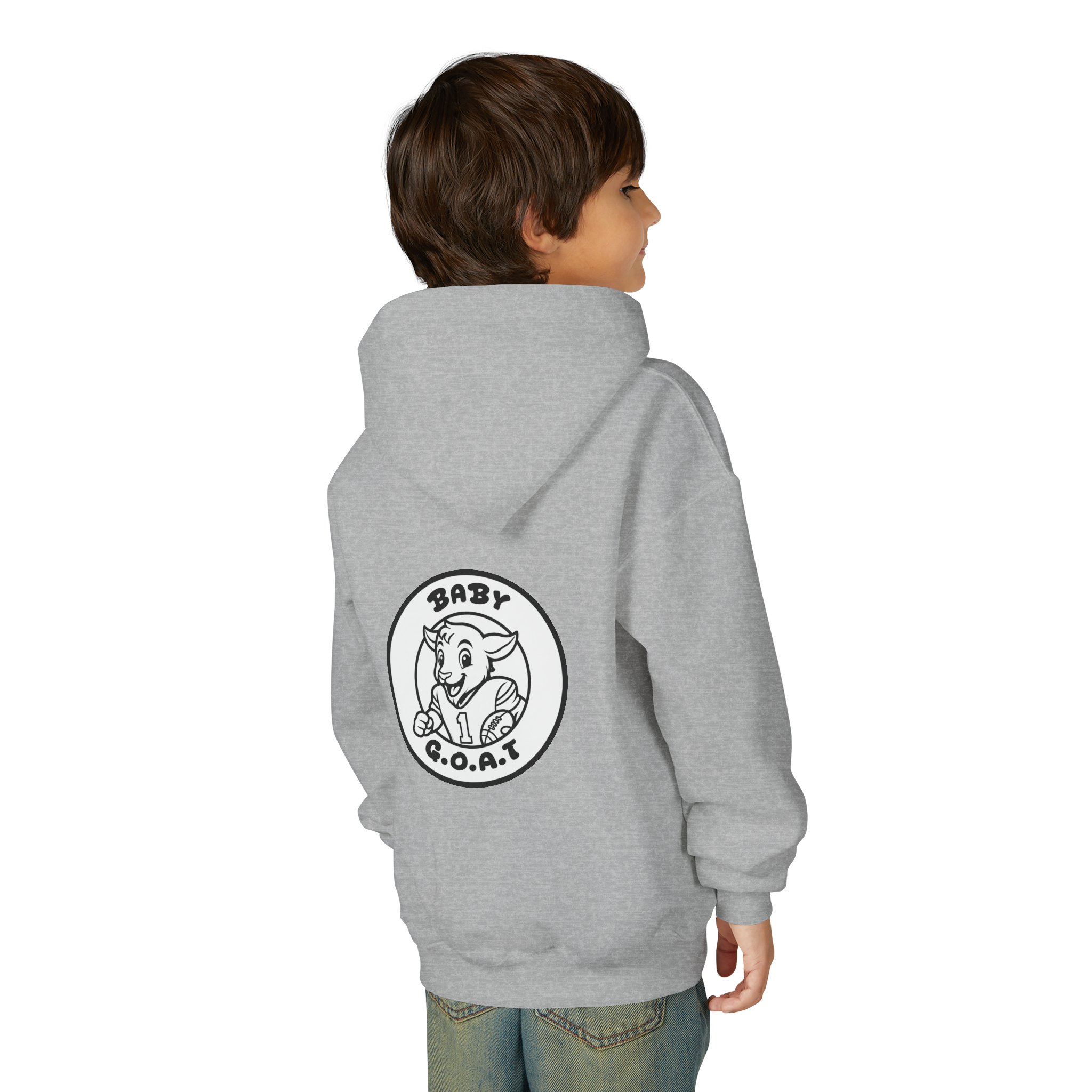 The Touchdown Star Youth Heavy Blend Hooded Sweatshirt - Image 12