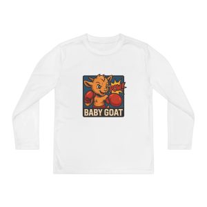 Baby G.O.A.T – Benny the Boxer Baby Goat Boxing Youth Long Sleeve Tee