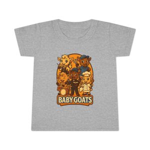Baby Goats Toddler T-Shirt — Cute Cartoon Kids Tee