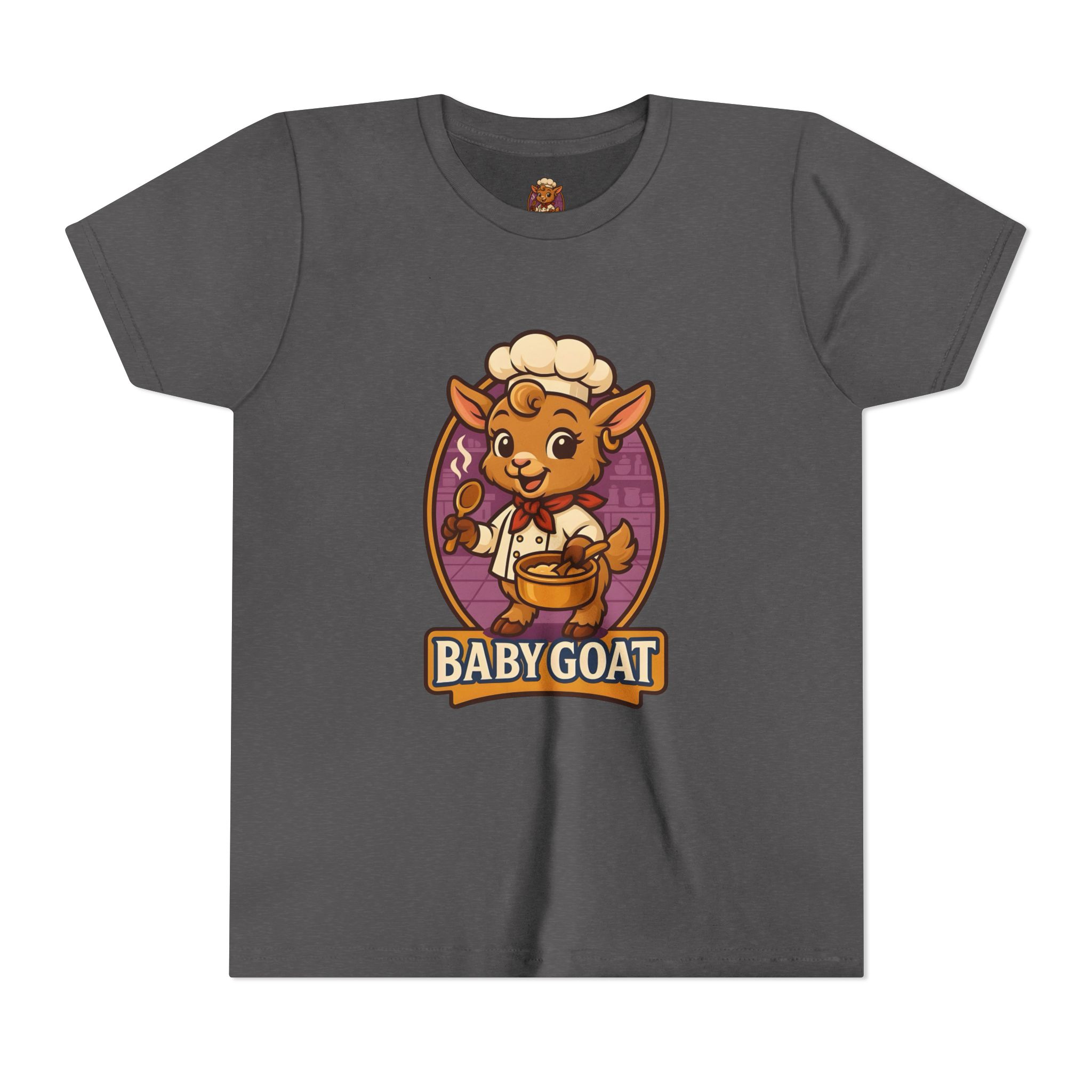 Youth Tee — Cute 'Baby Goat' Chef Kids T‑Shirt - Image 13