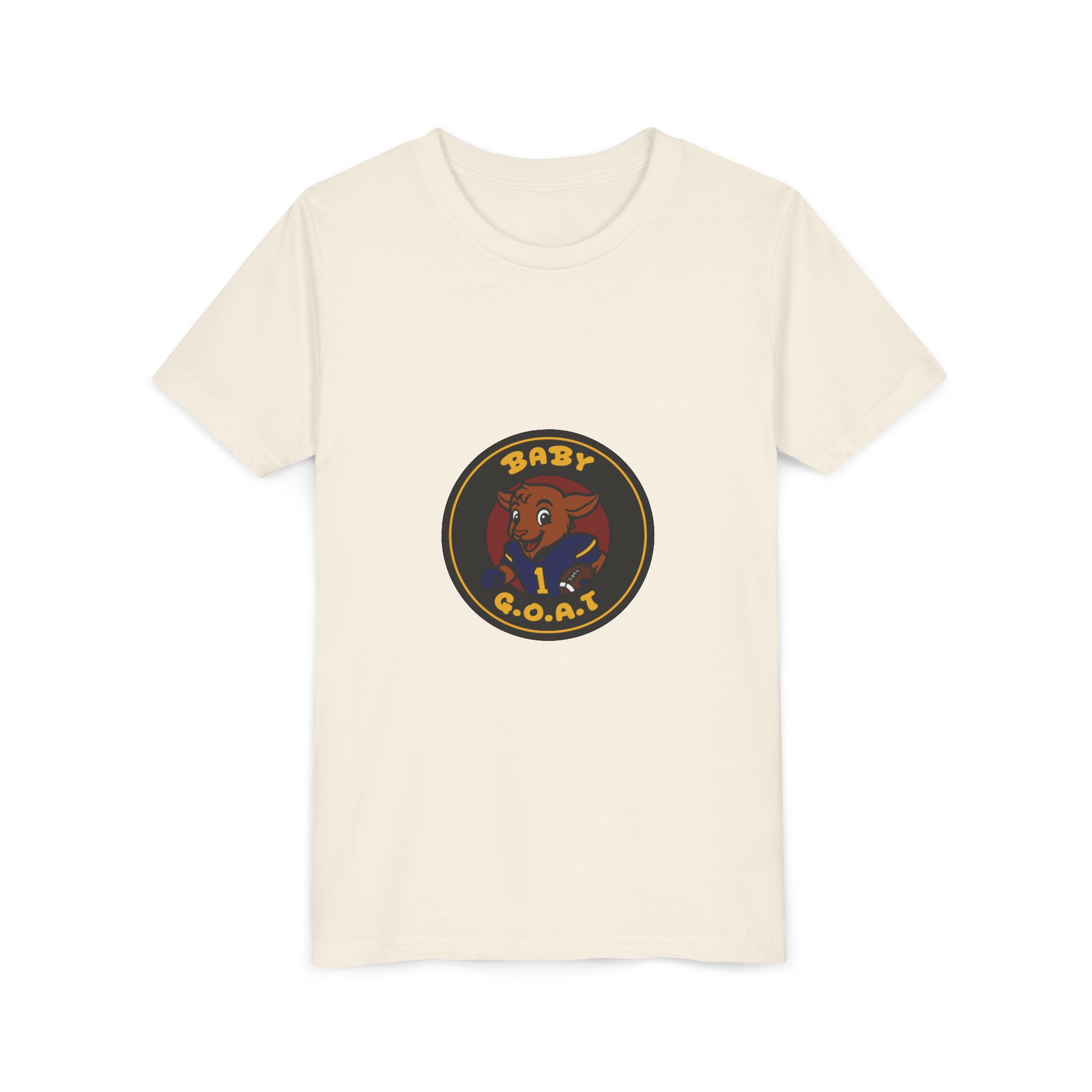 Davon The Touchdown Star Baby G.O.A.T. Youth T-Shirt — Cute Goat Sports Graphic Tee - Image 7