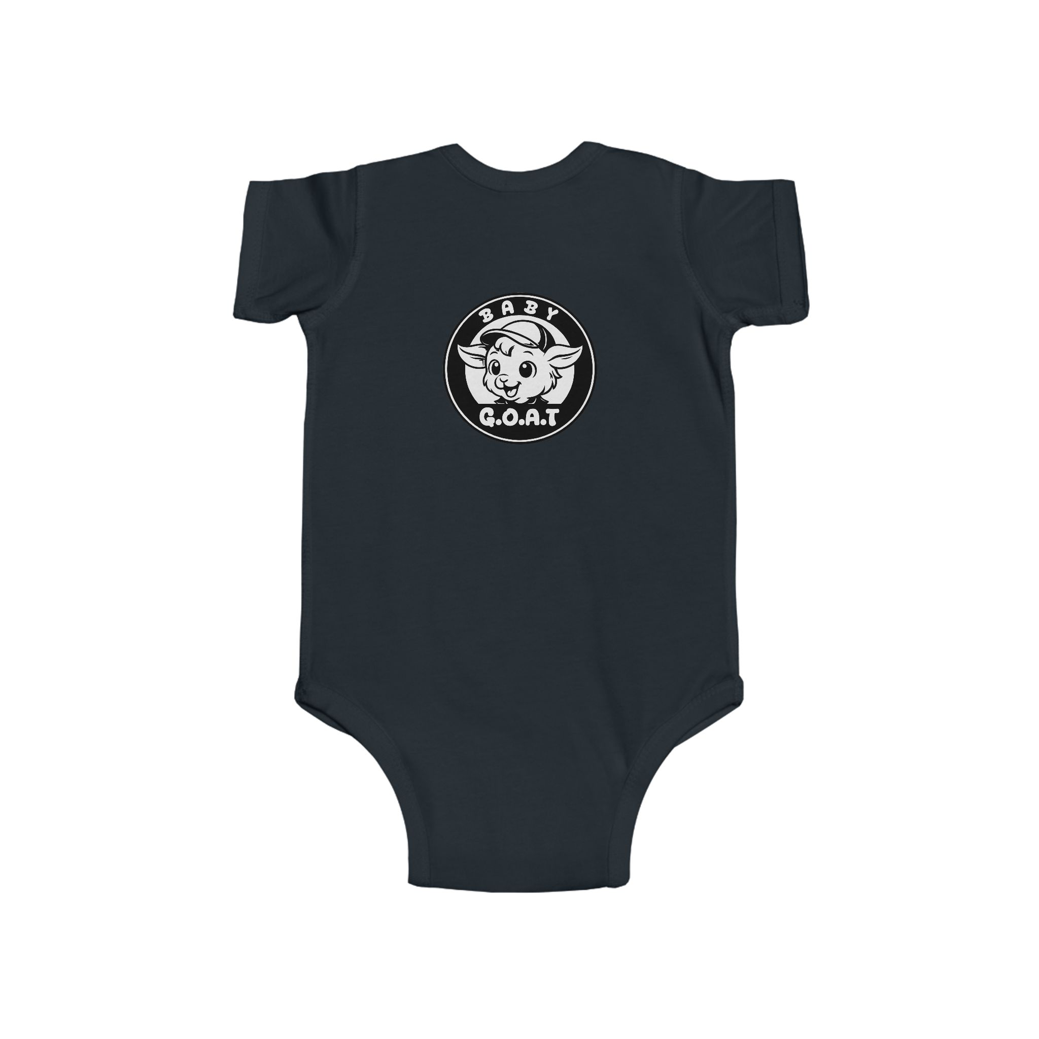 Baby G.O.A.T – Classic Edition Baby G.O.A.T. Bodysuit – Cute Goat Graphic Infant Onesie - Image 11
