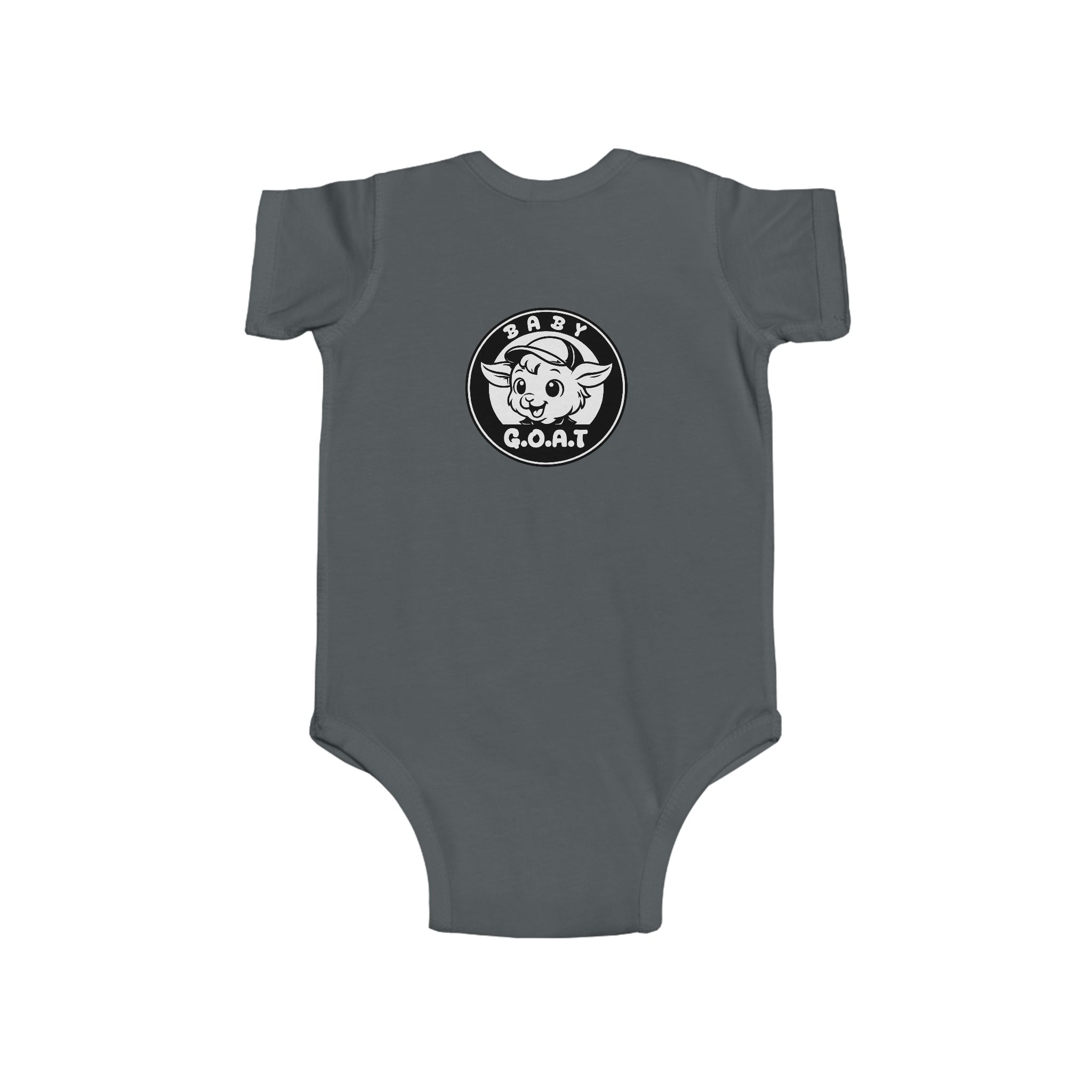 Baby G.O.A.T – Classic Edition Baby G.O.A.T. Bodysuit – Cute Goat Graphic Infant Onesie - Image 8