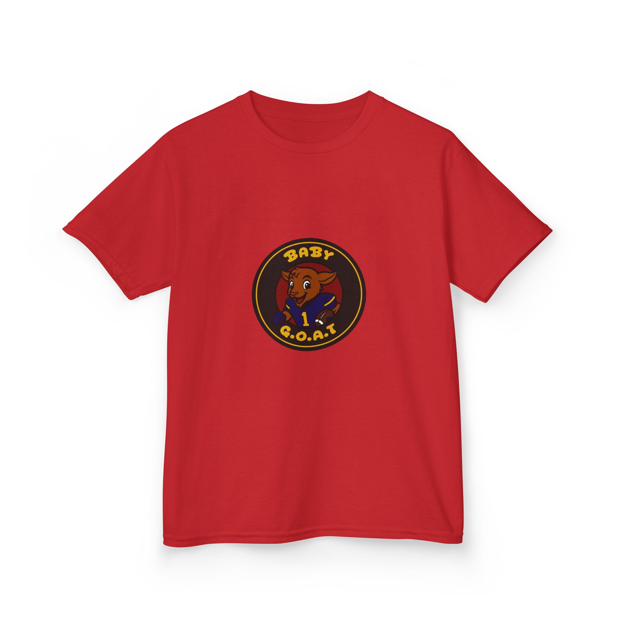 Davon The Touchdown Star Kids T-Shirt — "Baby G.O.A.T." Cartoon Goat Graphic Tee - Image 15