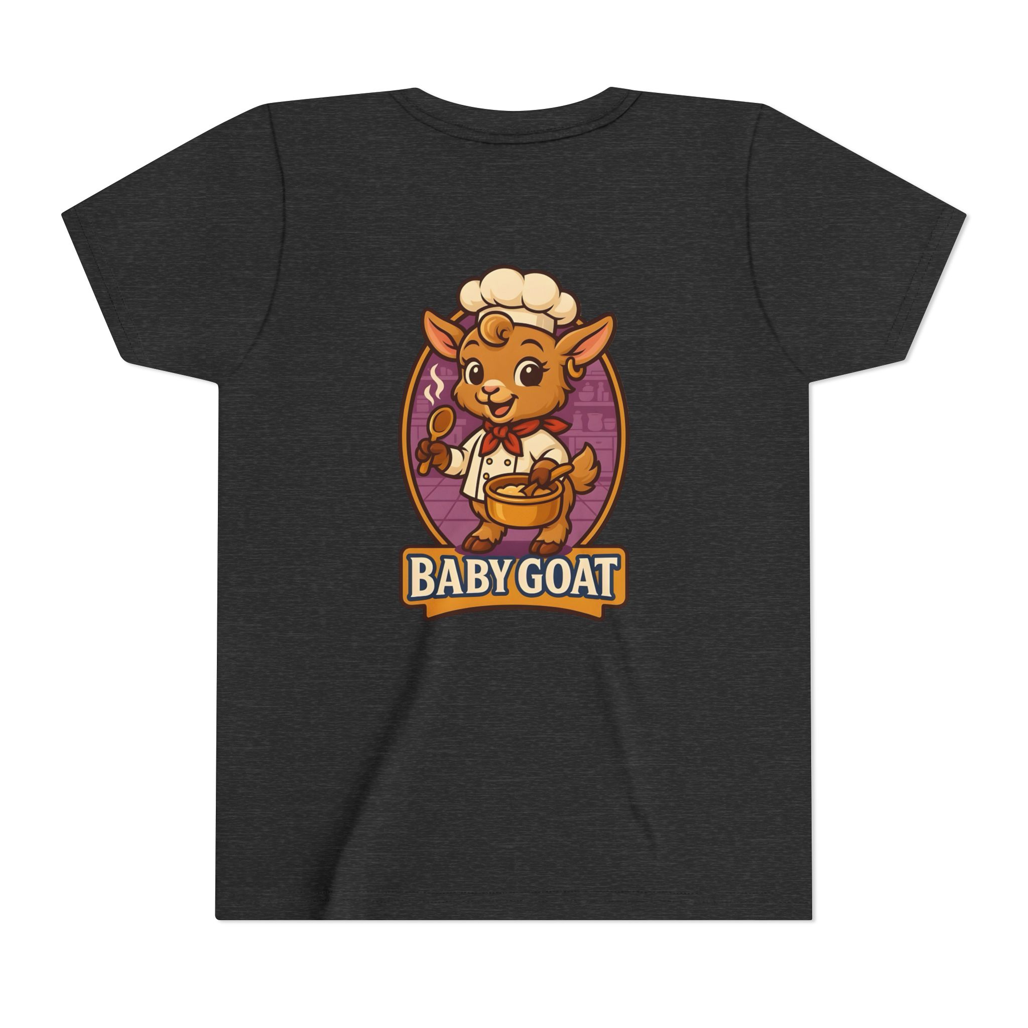 Youth Tee — Cute 'Baby Goat' Chef Kids T‑Shirt - Image 10