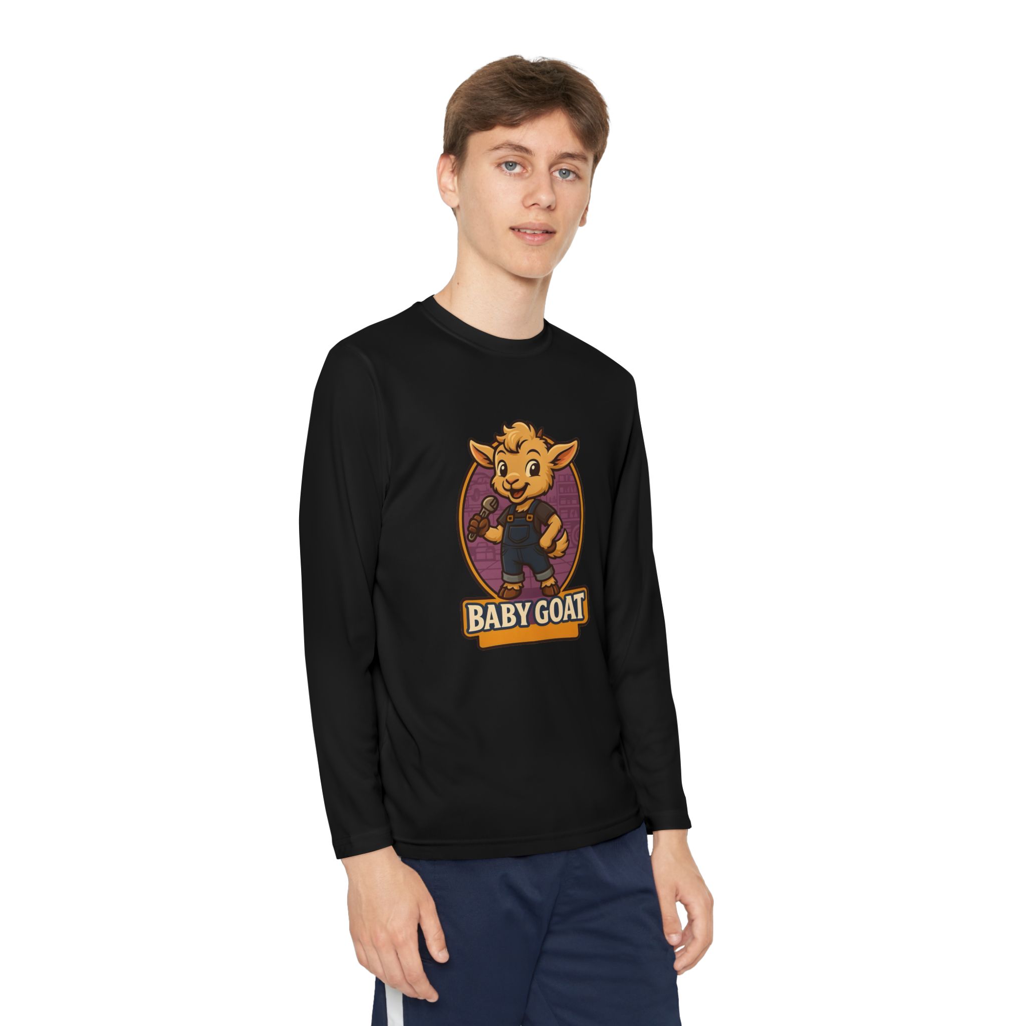 Youth Long Sleeve Competitor Tee - Image 11