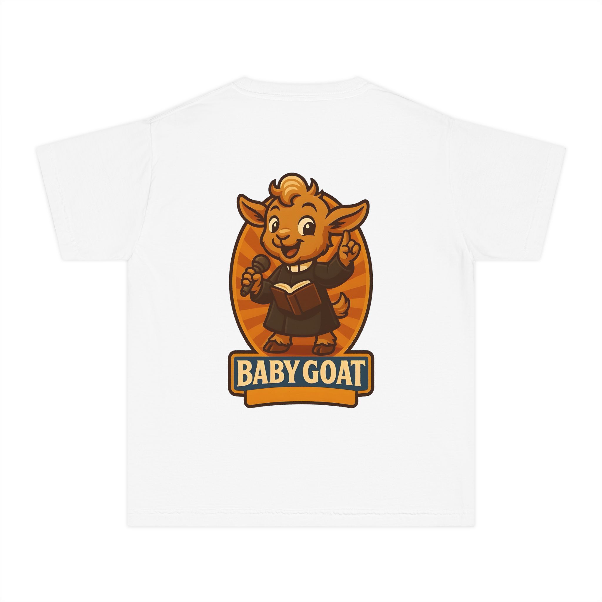 Baby Goat Youth Tee — Cute Singing Goat Kids Shirt - Image 2