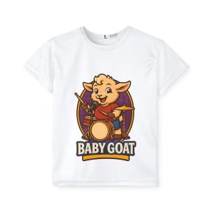 Kids Jersey — Baby Goat Drummer Graphic