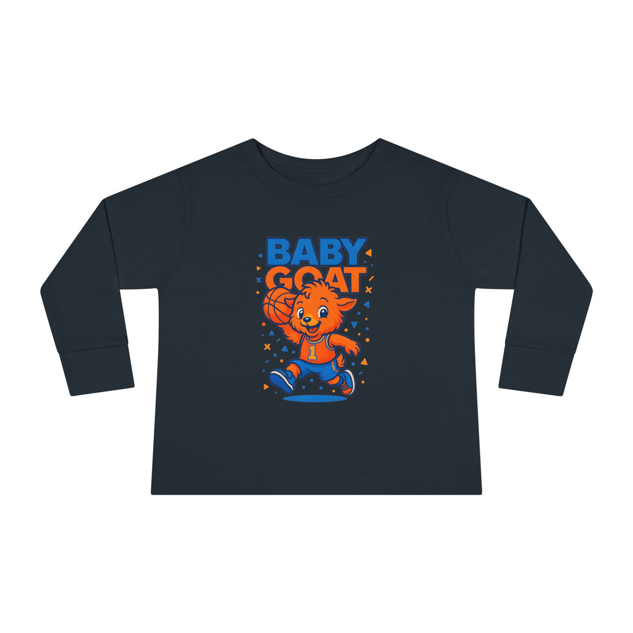 Baby G.O.A.T – MJ Toddler Long Sleeve Tee - Image 9