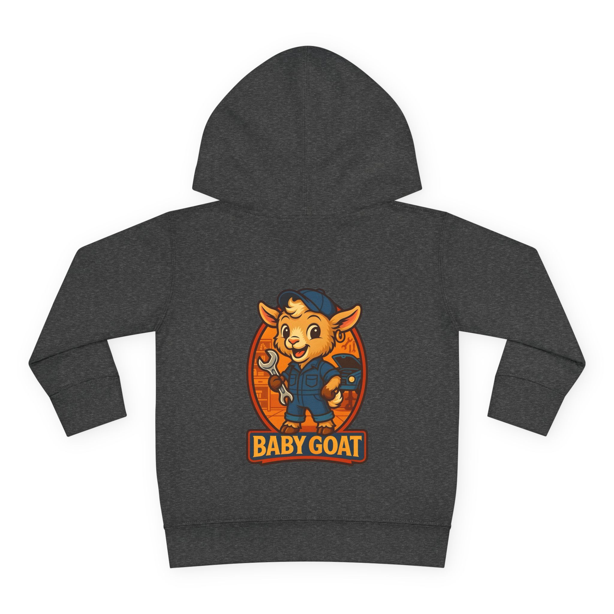 Ollie the Auto Helper Baby Goat Toddler Hoodie — Cute Cartoon Goat Pullover for Kids - Image 14