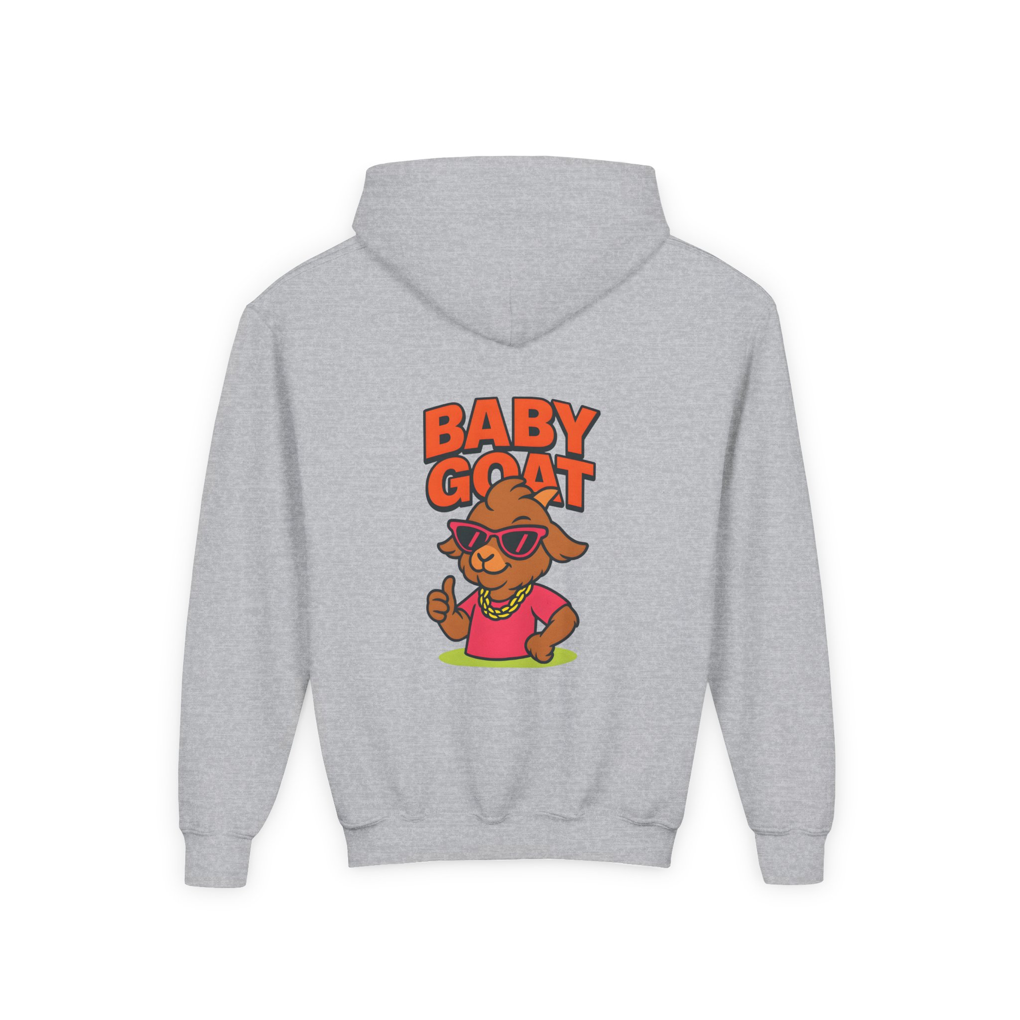 Skye the Style Queen Youth Hoodie — "Baby Goat" Cute Cartoon Kids Sweatshirt - Image 10