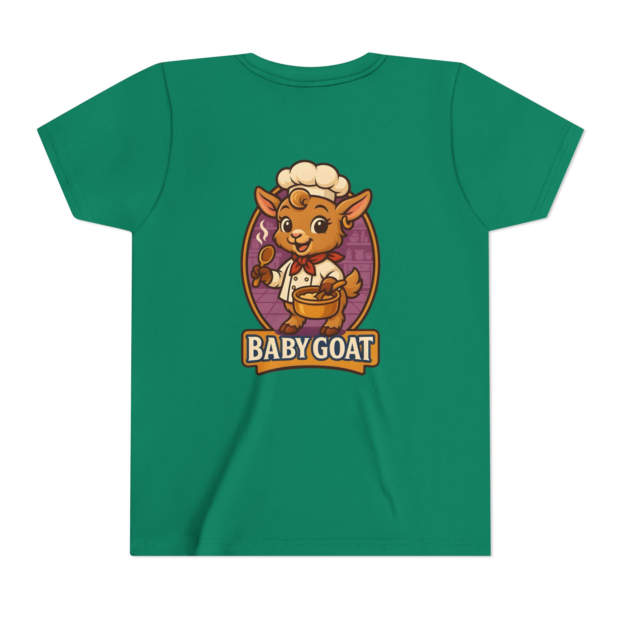 Youth Tee — Cute 'Baby Goat' Chef Kids T‑Shirt - Image 2