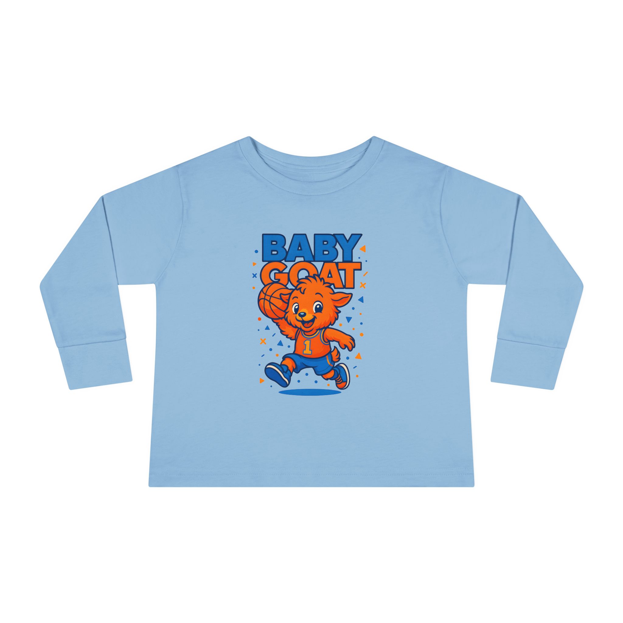 Baby G.O.A.T – MJ Toddler Long Sleeve Tee - Image 5