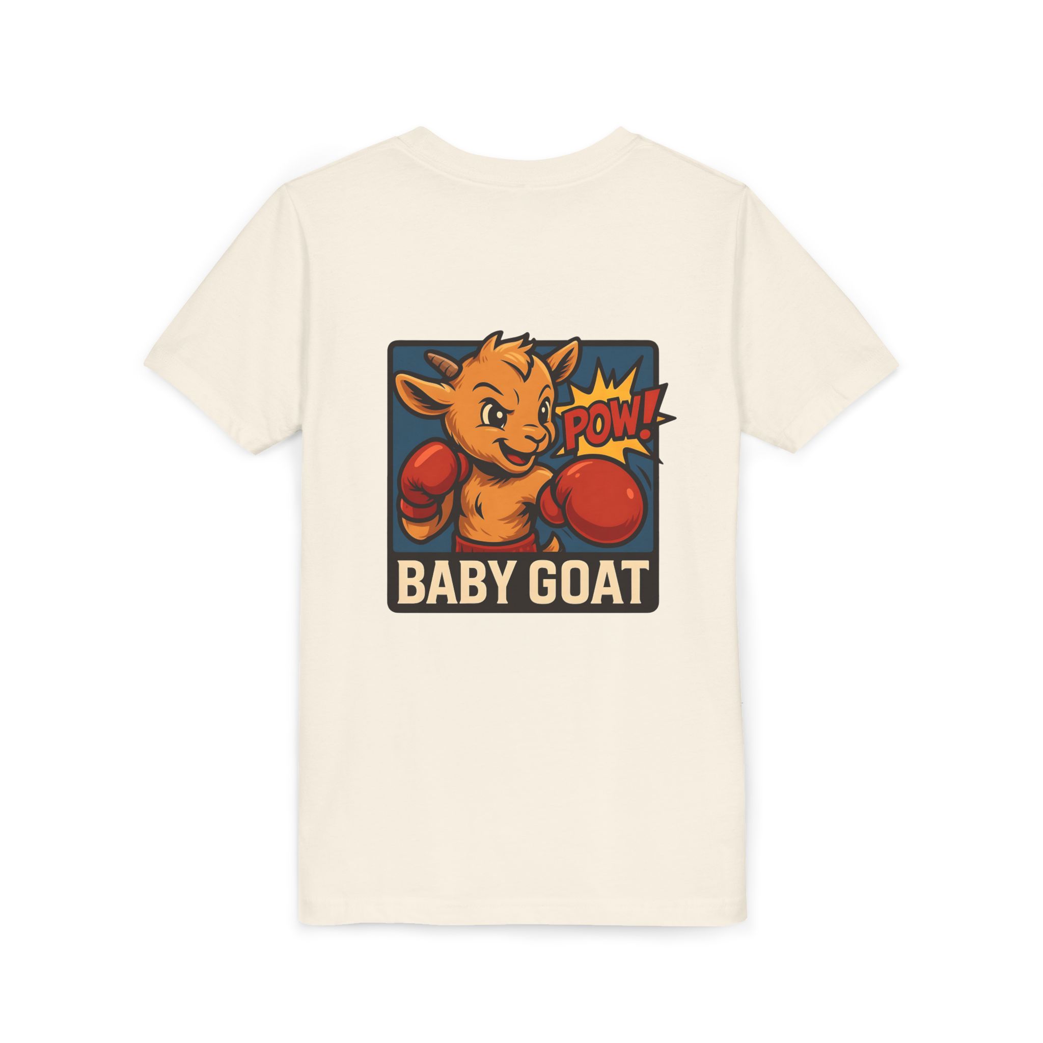 Baby G.O.A.T – Benny the Boxer Youth Tee — "Baby Goat" Boxing Cartoon Kids Shirt - Image 12