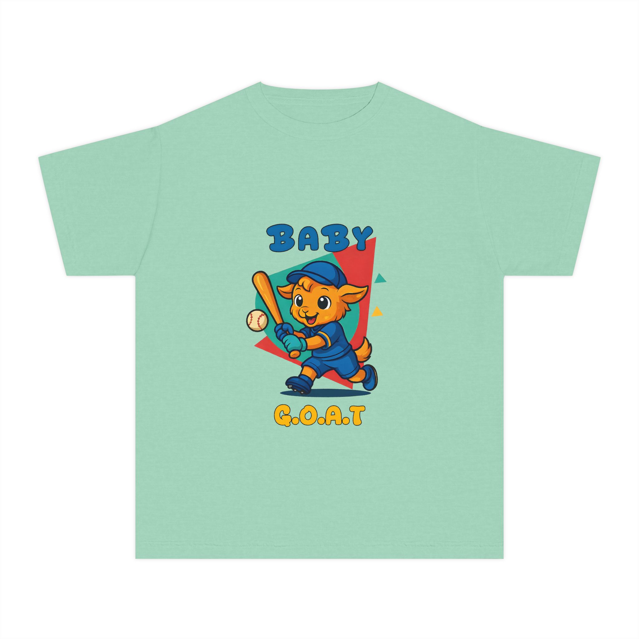 Barry the Slugger Baby G.O.A.T. Youth Baseball Tee - Image 4