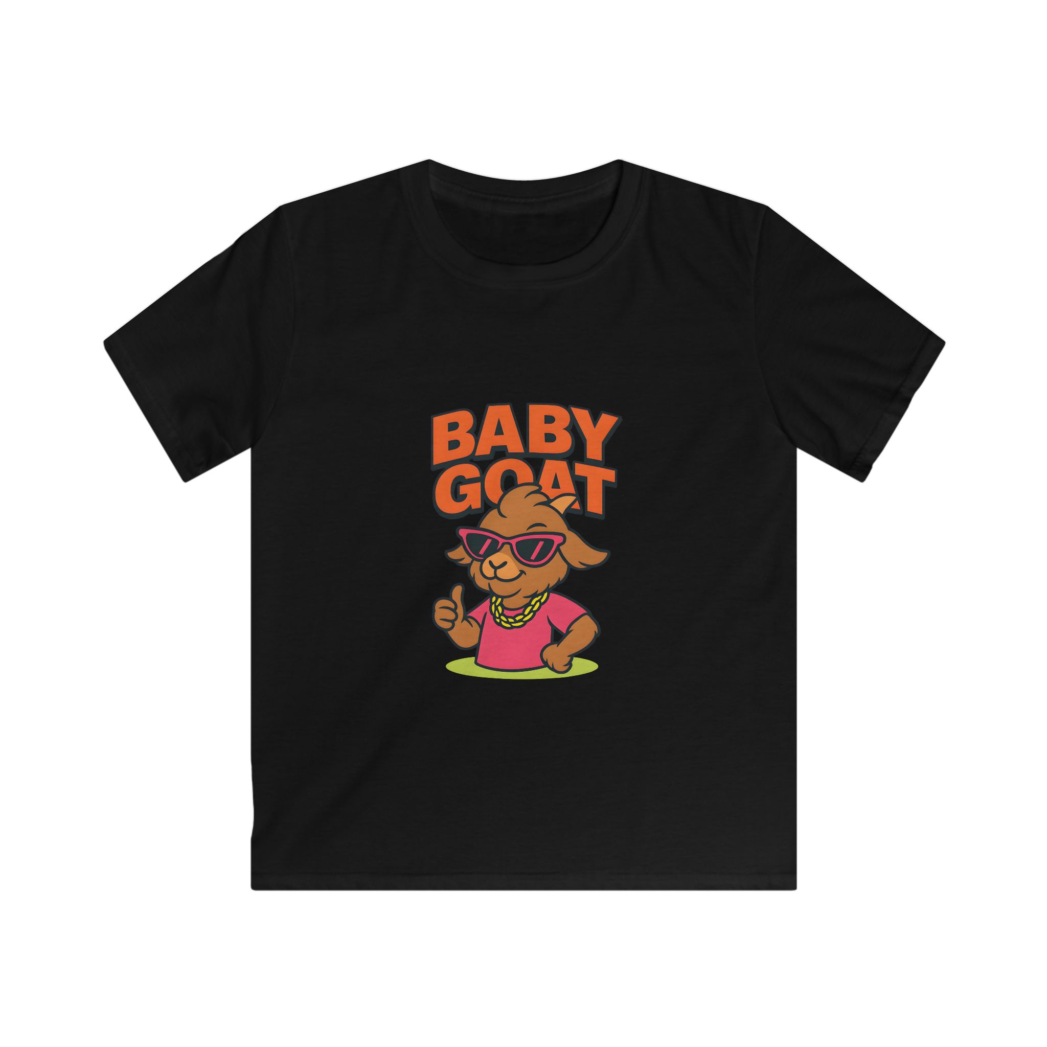 Baby G.O.A.T – Skye the Style Queen Kids Softstyle Tee - Image 3