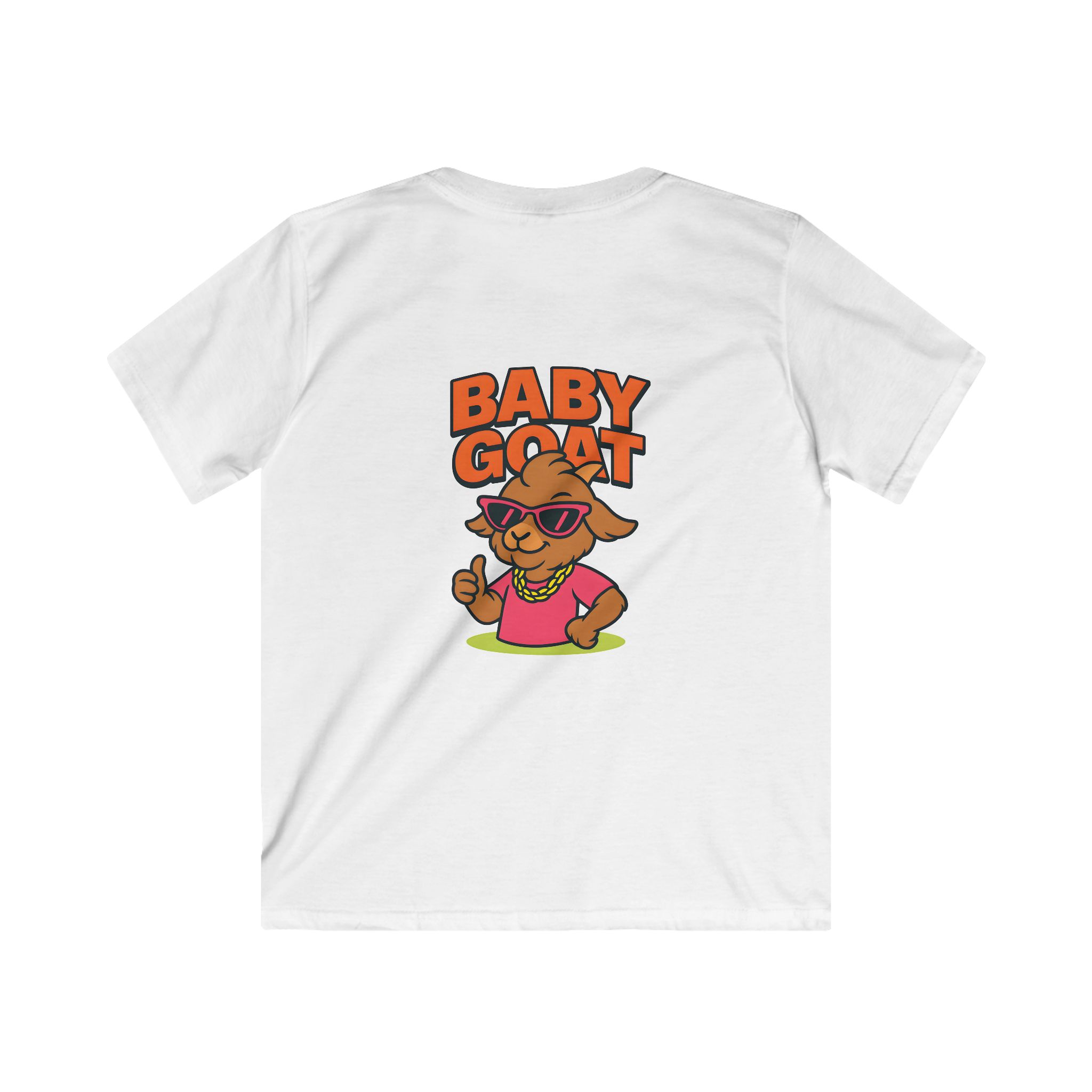 Baby G.O.A.T – Skye the Style Queen Kids Softstyle Tee - Image 2