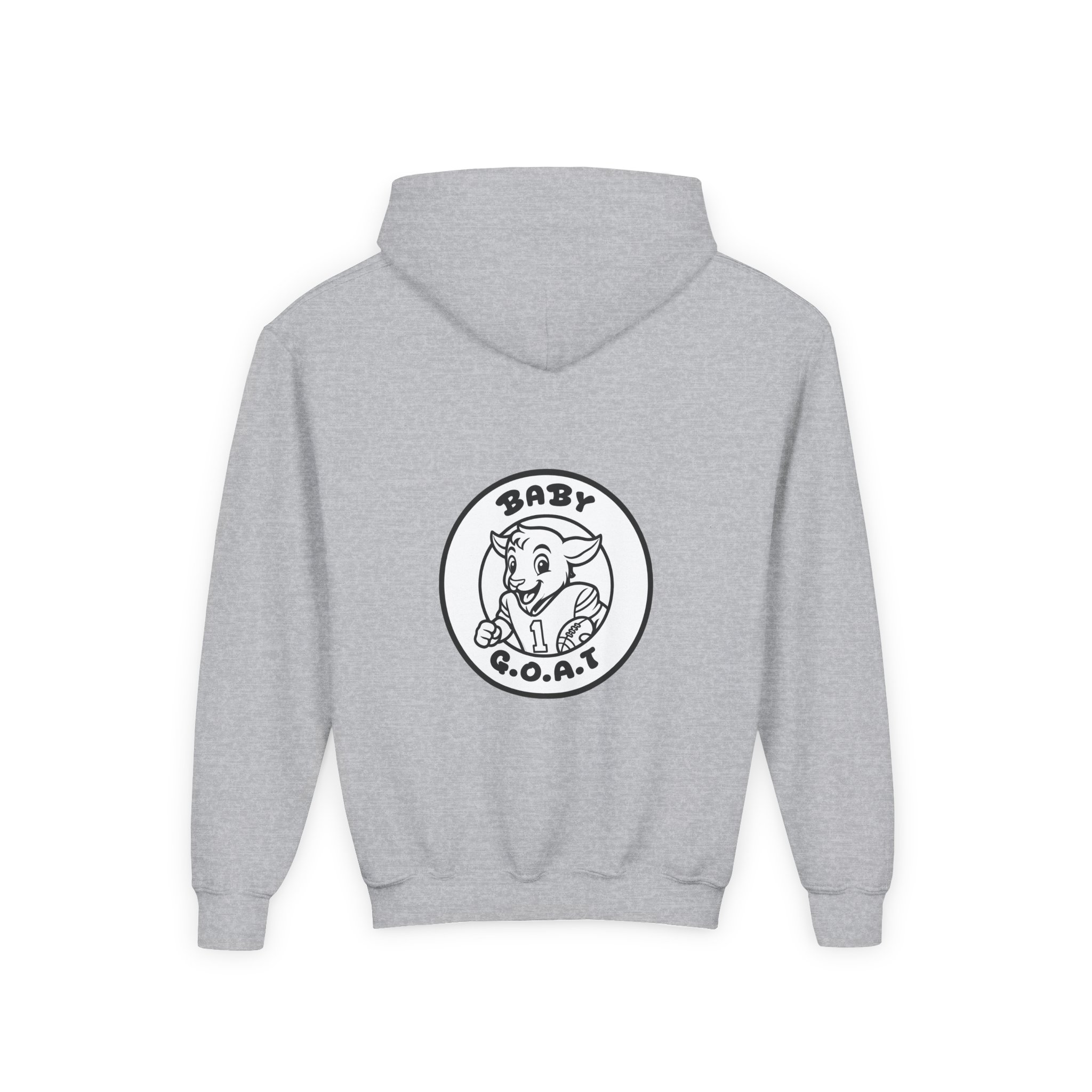 The Touchdown Star Youth Heavy Blend Hooded Sweatshirt - Image 10