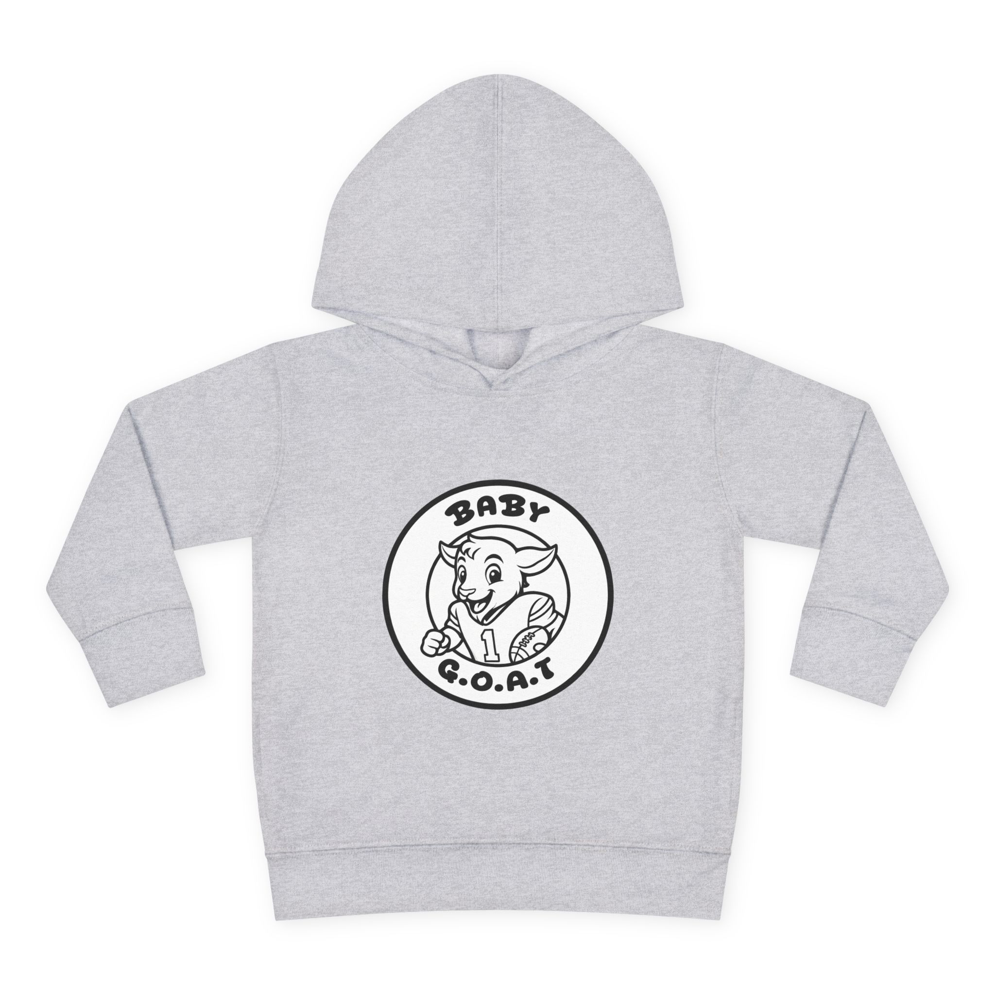 BaThe Touchdown Star by G.O.A.T. Toddler Pullover Hoodie – Cute Goat Graphic Hoodie for Babies & Toddlers - Image 5