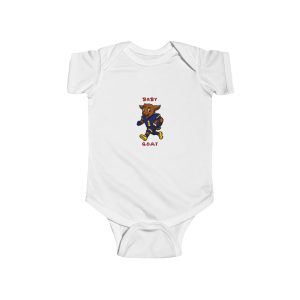 Davon The Touchdown Star In Action  Baby G.O.A.T. Bodysuit — Cute Athletic Bear Infant Onesie
