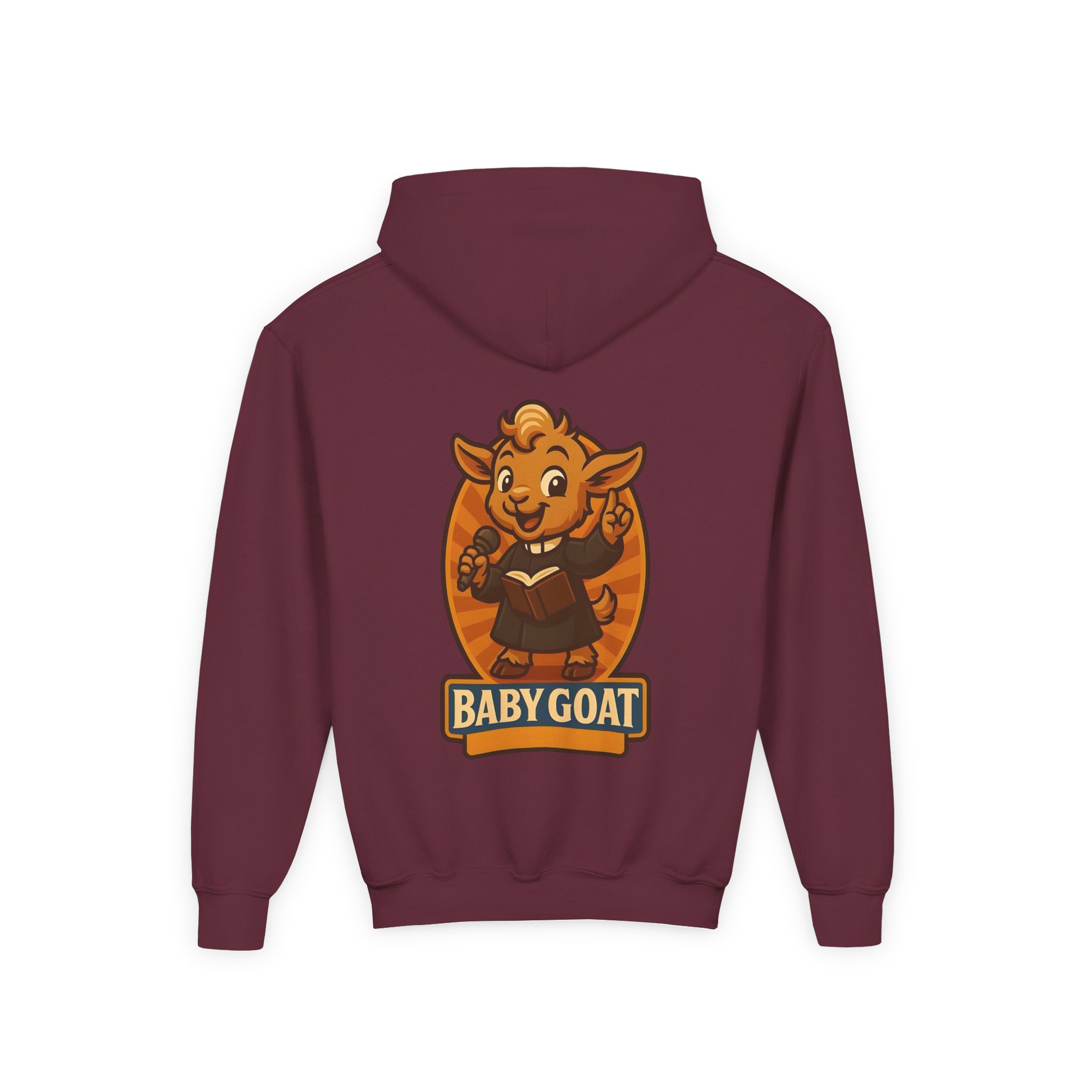 Baby Goat Hoodie — Cute Kids Goat Graphic Sweatshirt - Image 6