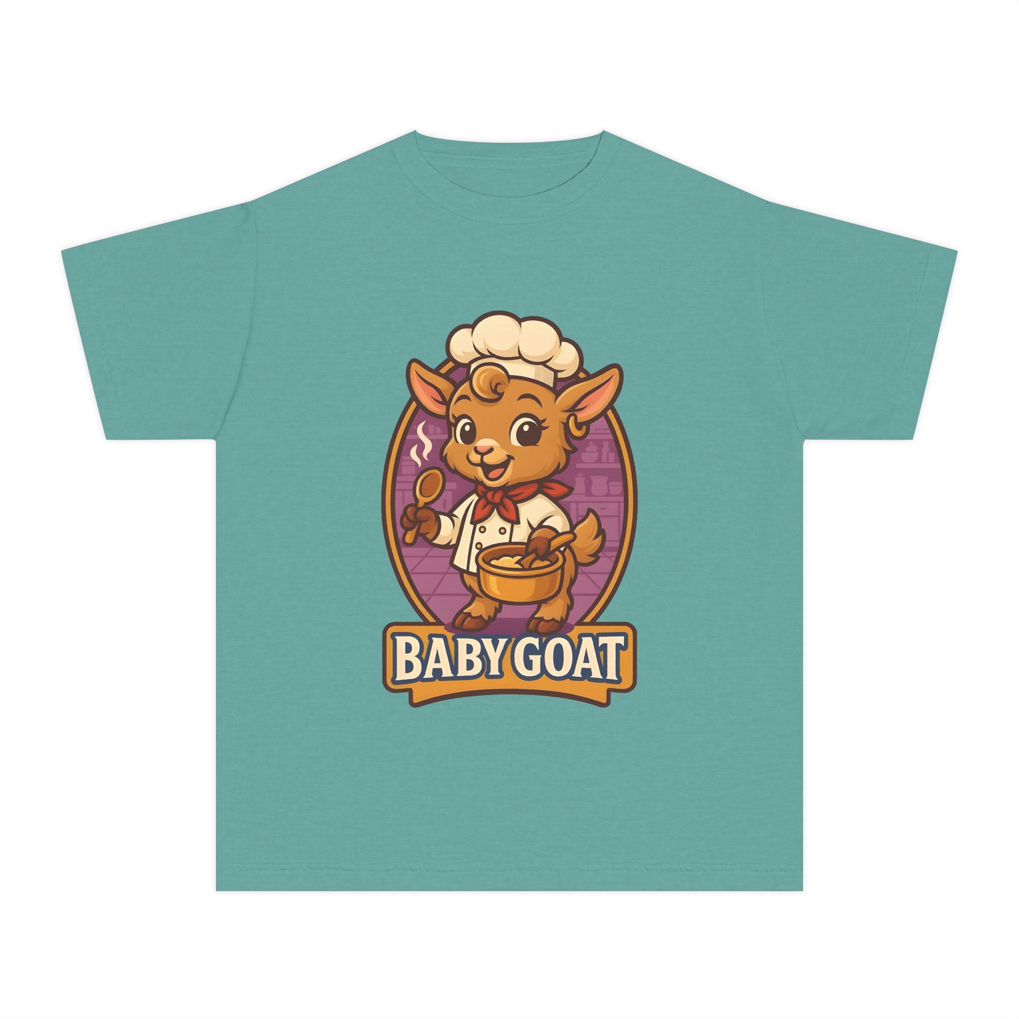 Baby Goat Kids T‑Shirt — Cute Chef Kid Tee for Toddlers & Little Foodies - Image 7