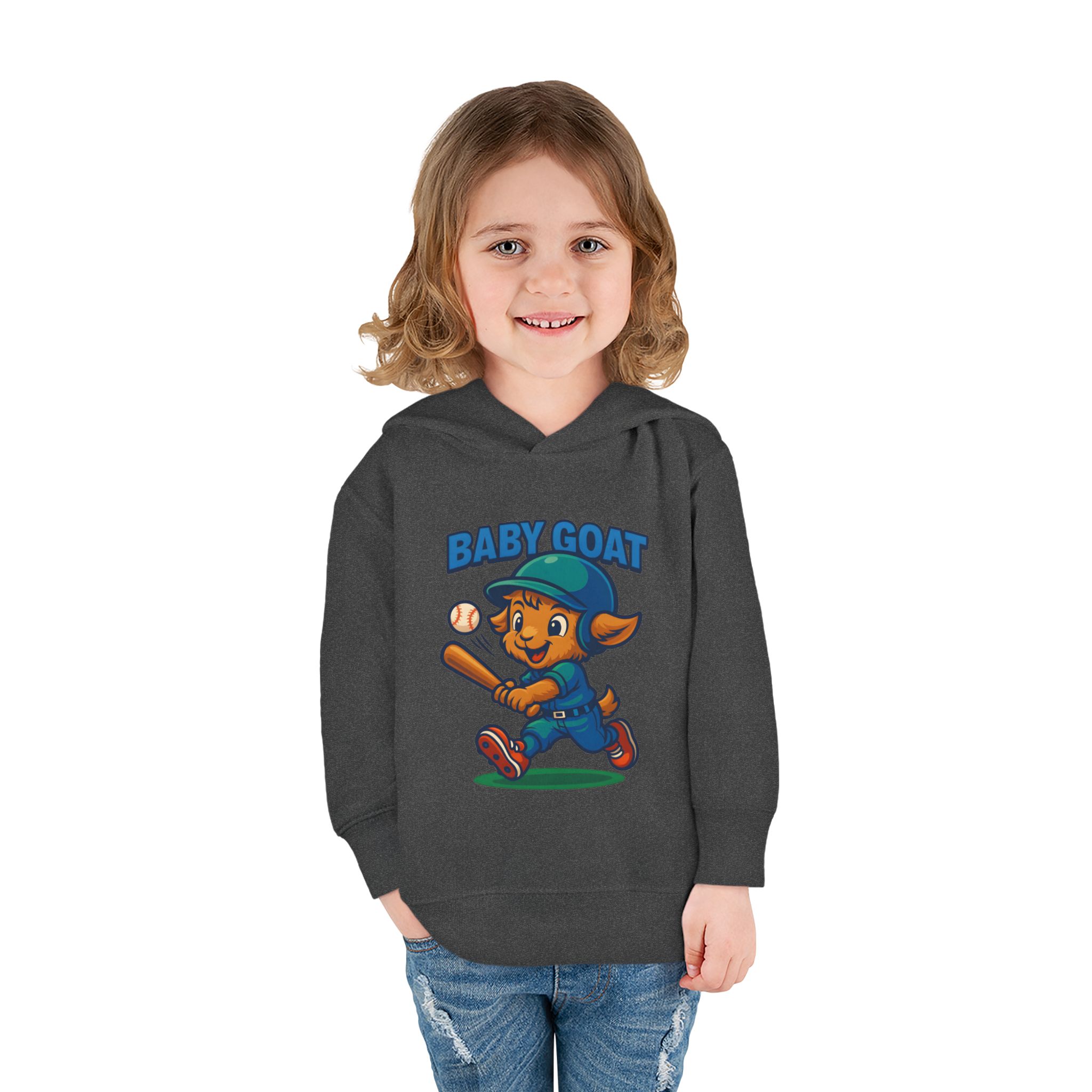 Gen Alpha Slugger Toddler Pullover Fleece Hoodie - Image 12