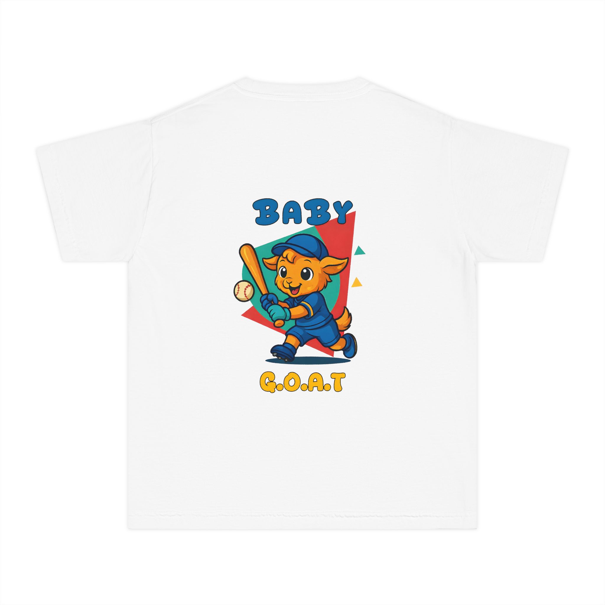 Barry the Slugger Baby G.O.A.T. Youth Baseball Tee - Image 2