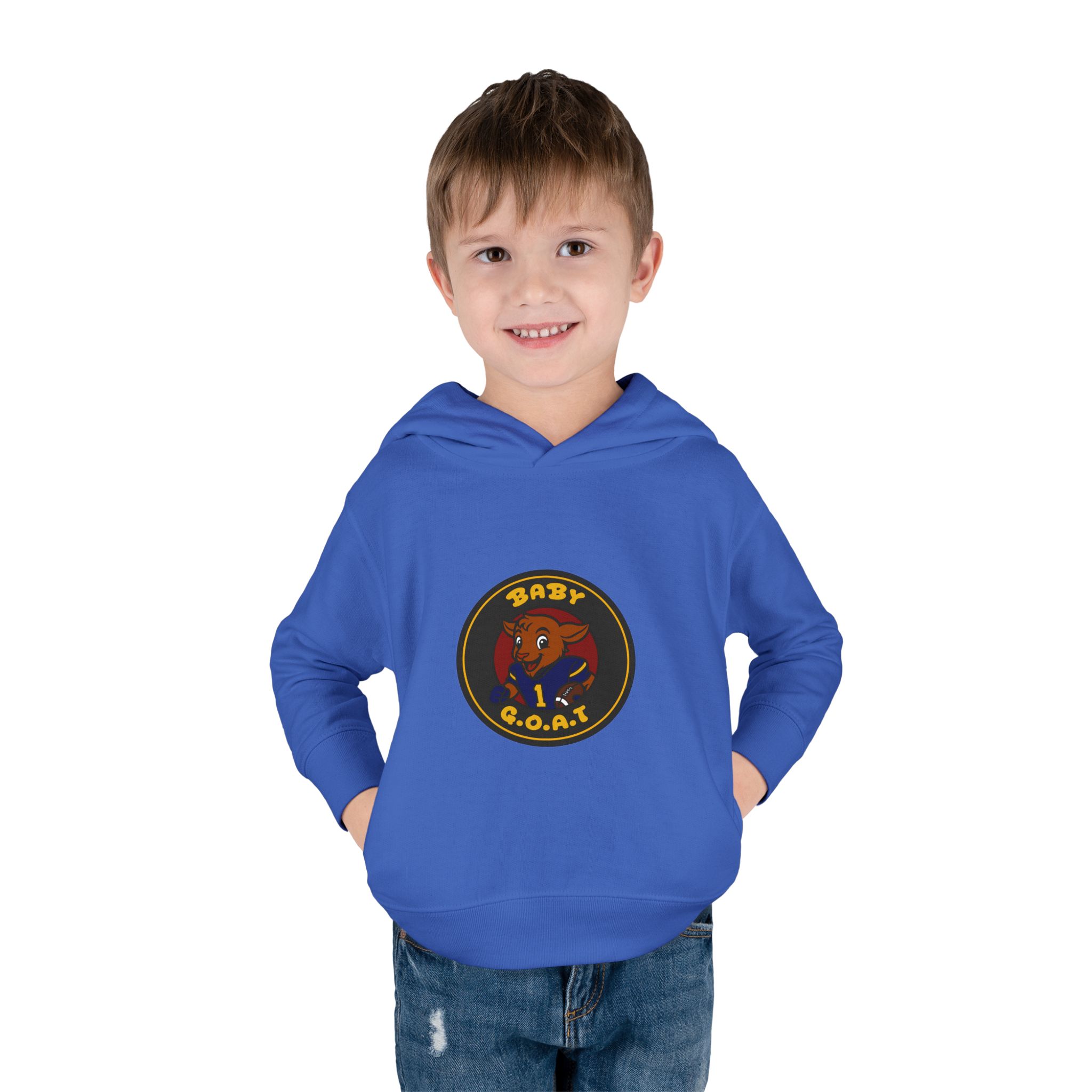 Davon The Touchdown Star Baby G.O.A.T. Toddler Pullover Hoodie - Image 11