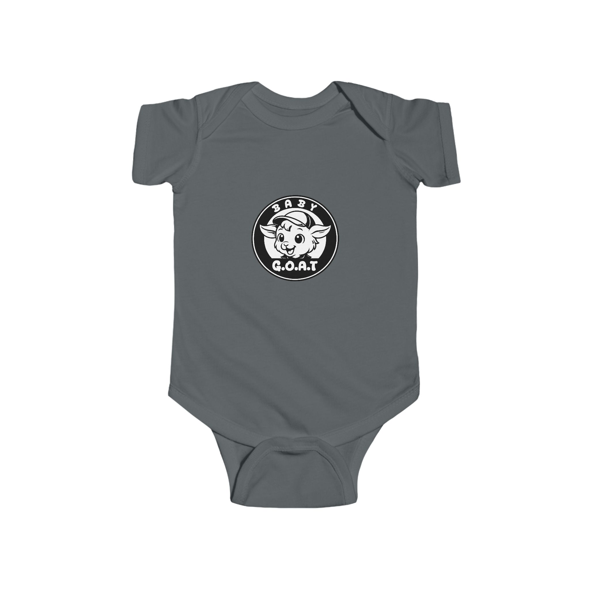 Baby G.O.A.T – Classic Edition Baby G.O.A.T. Bodysuit – Cute Goat Graphic Infant Onesie - Image 7